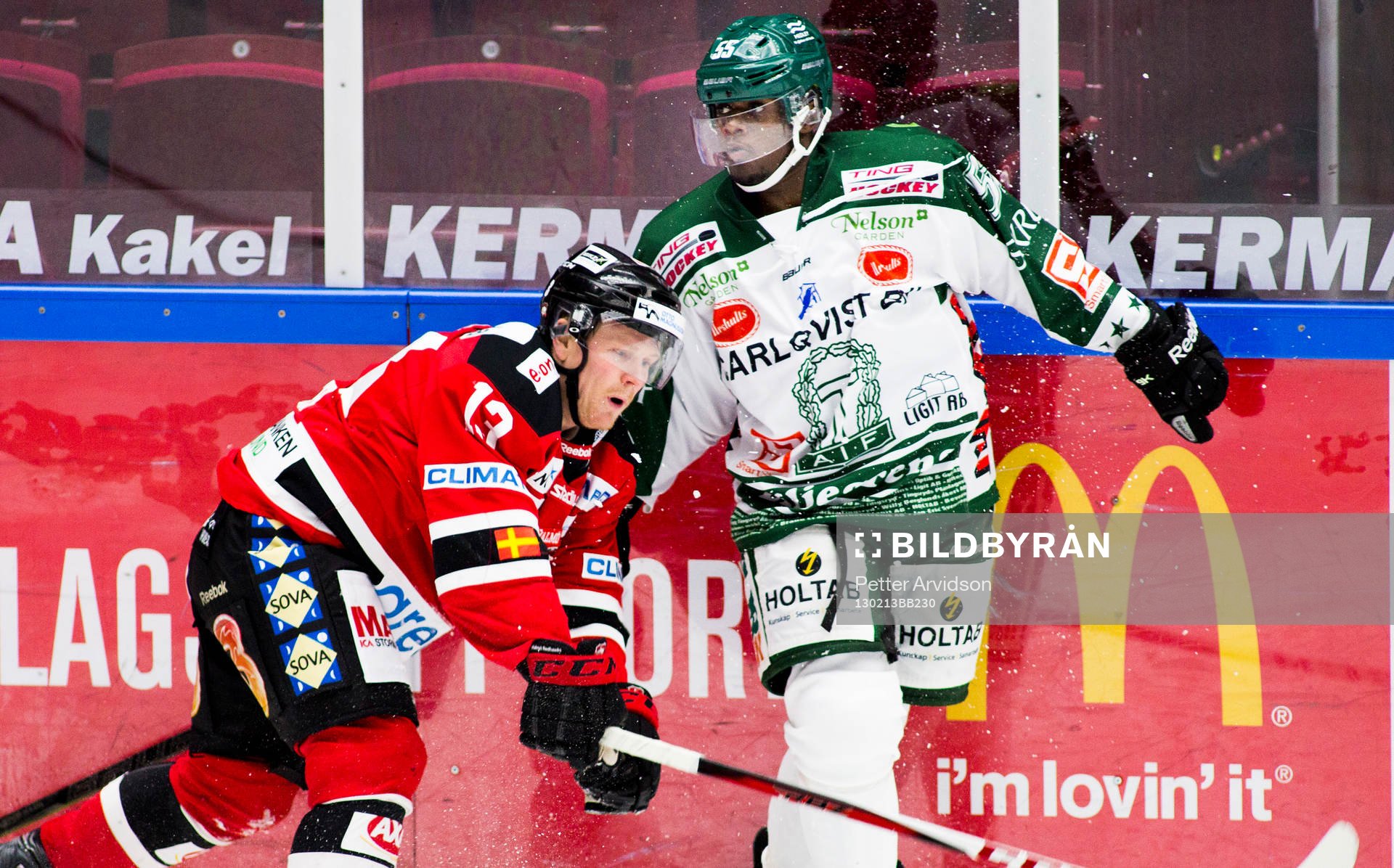 Eric Persson, Tingsryd, Sebastian Meijer, Malmö Redhawks