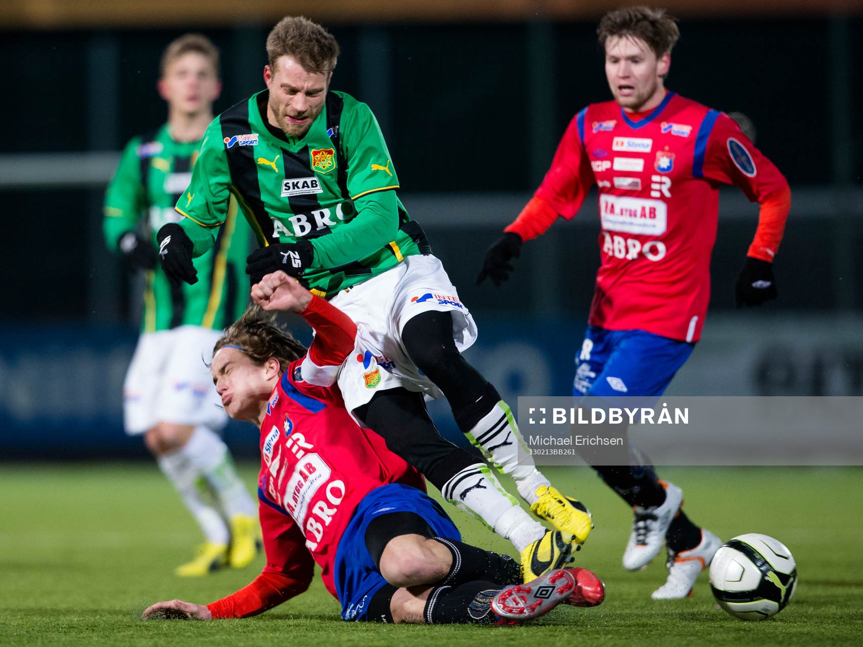 Jimmy Tamandi, GAIS tacklas omkull av Örgrytes lagkapten