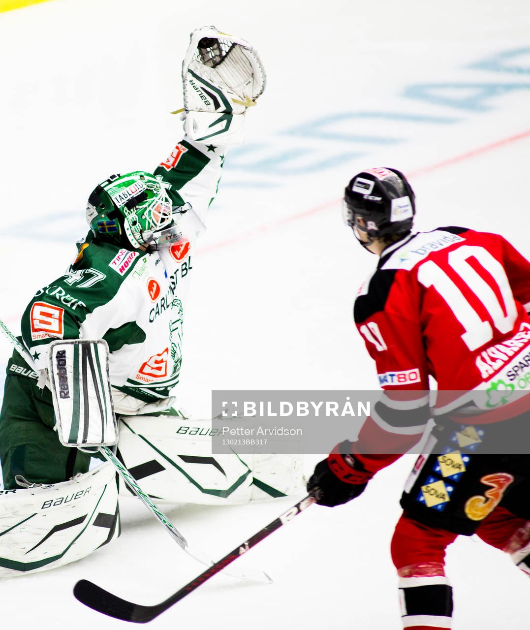 Michal Zajkowski, målvakt, Tingsryd, räddar friläge,