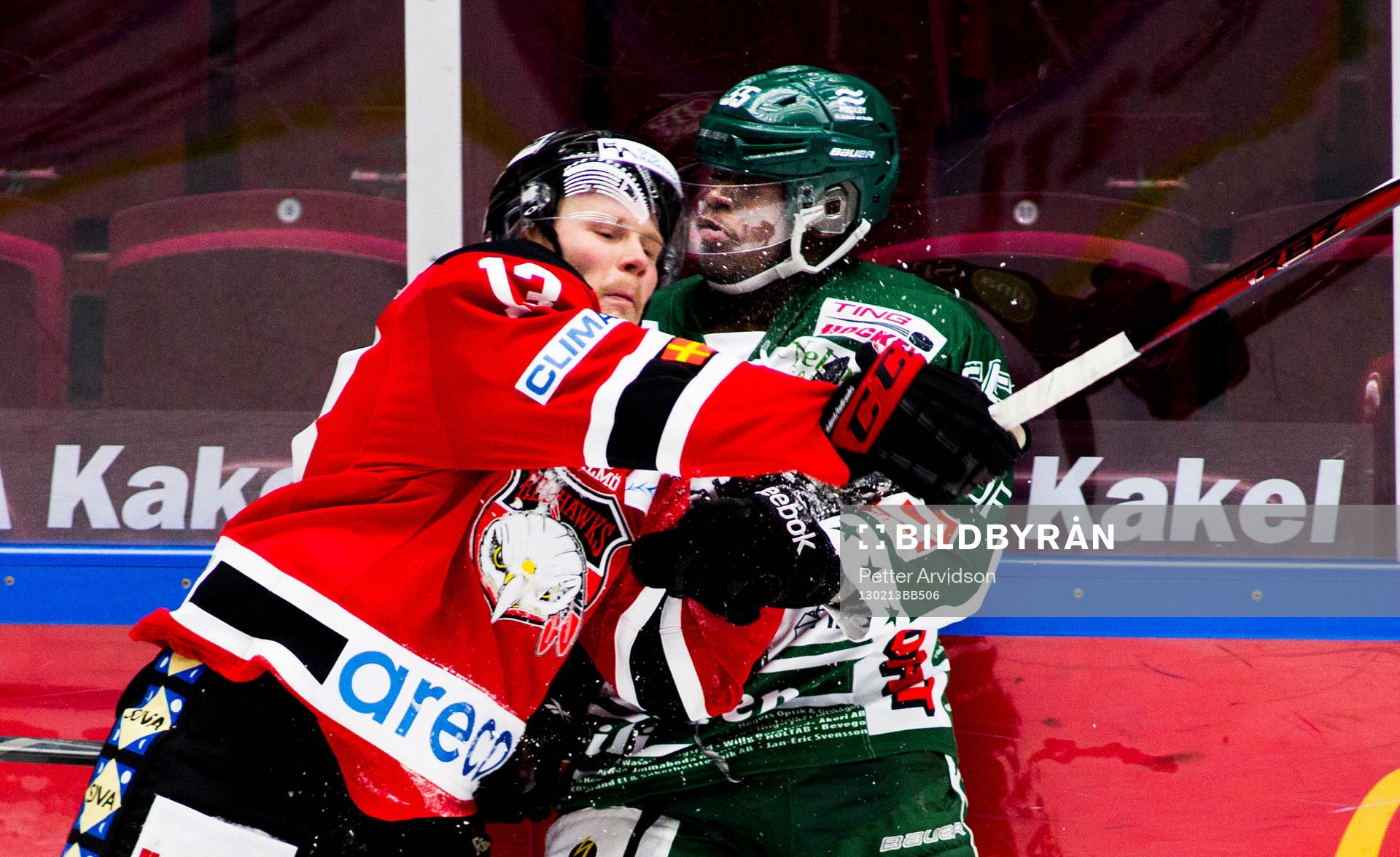 Eric Persson, Tingsryd, Sebastian Meijer, Malmö Redhawks