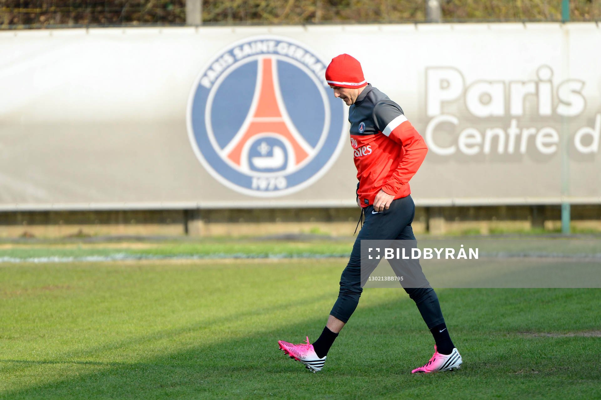 David BECKHAM - 13.02.2013 - Premier Entrainement de David