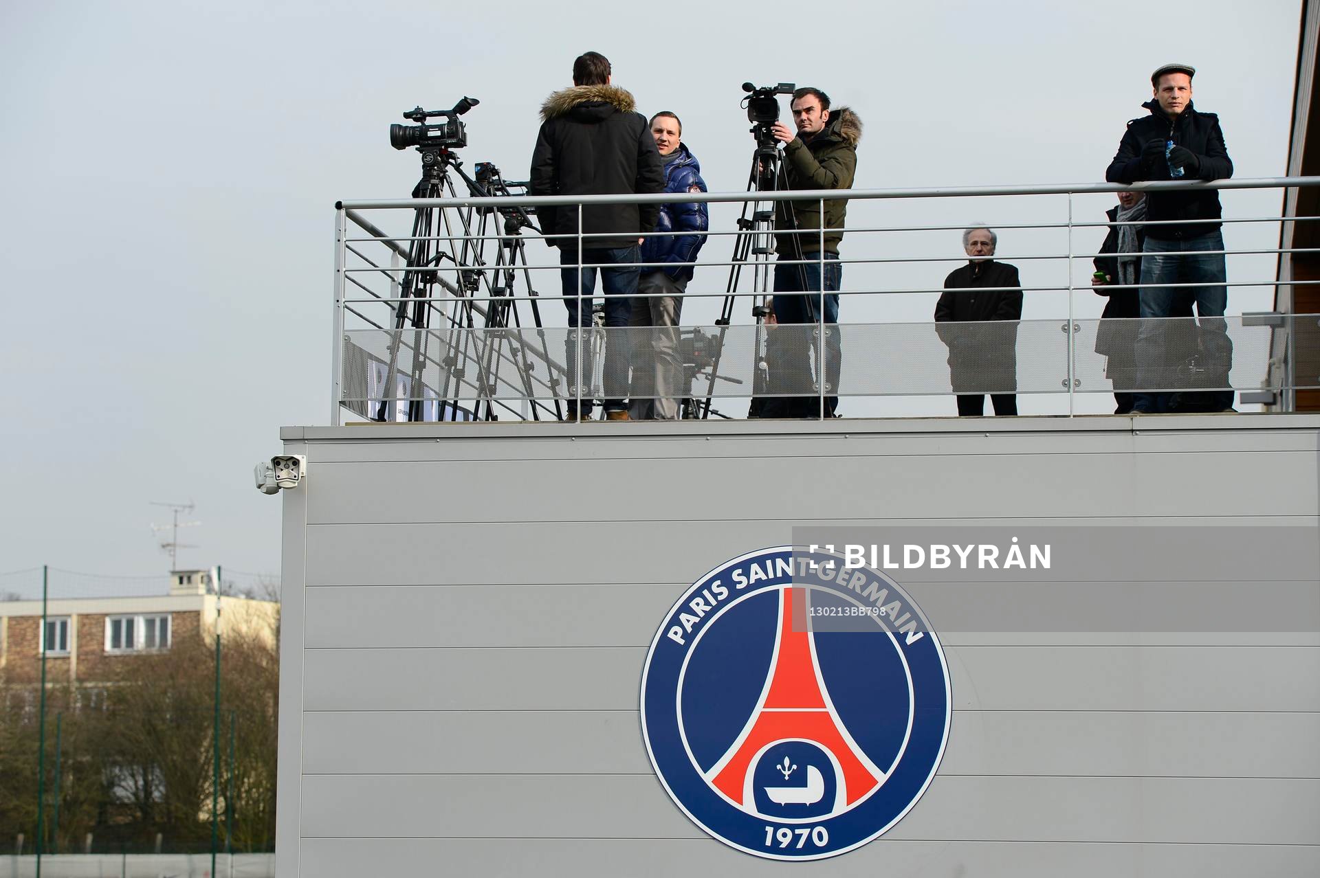 Journalistes au Camps des Loges - 13.02.2013 - Premier