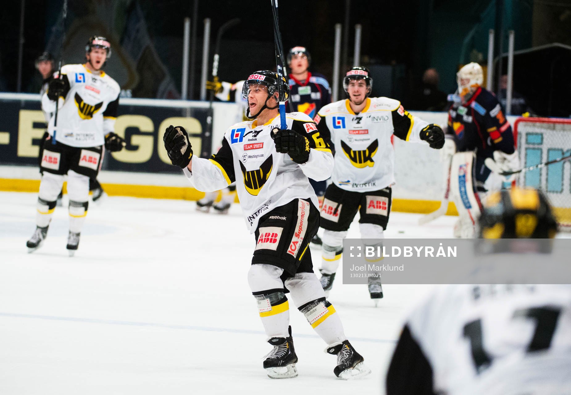 Matthew Fornataro, Västerås, jublar
