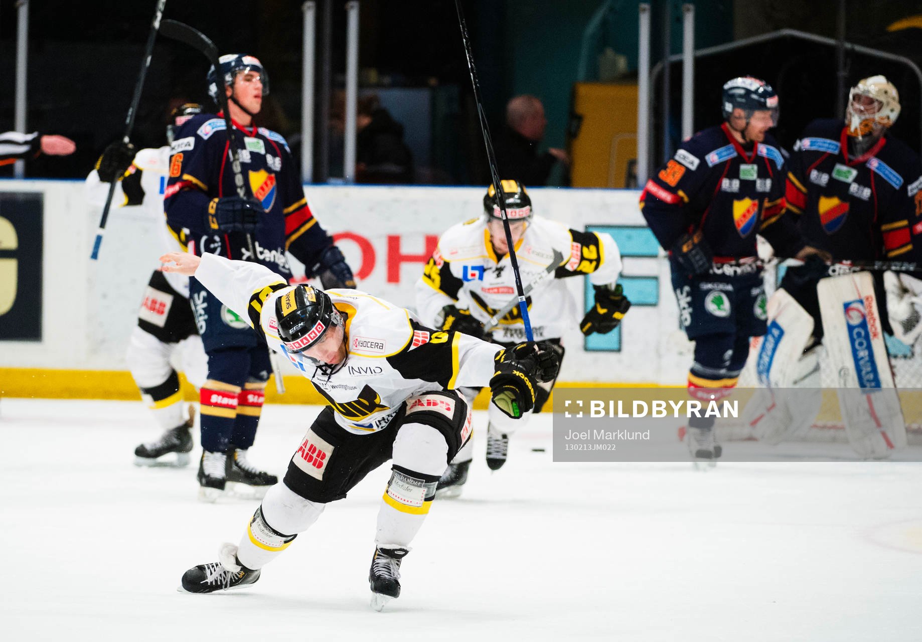 Matthew Fornataro, Västerås, jublar