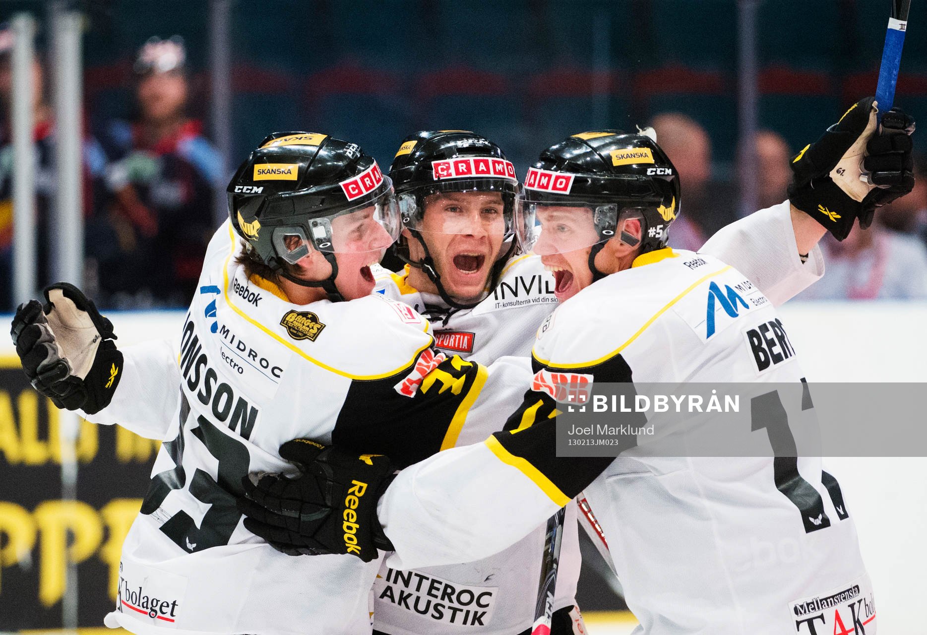 Marcus Jonsson, Matthew Fornataro och Jonte Berg,