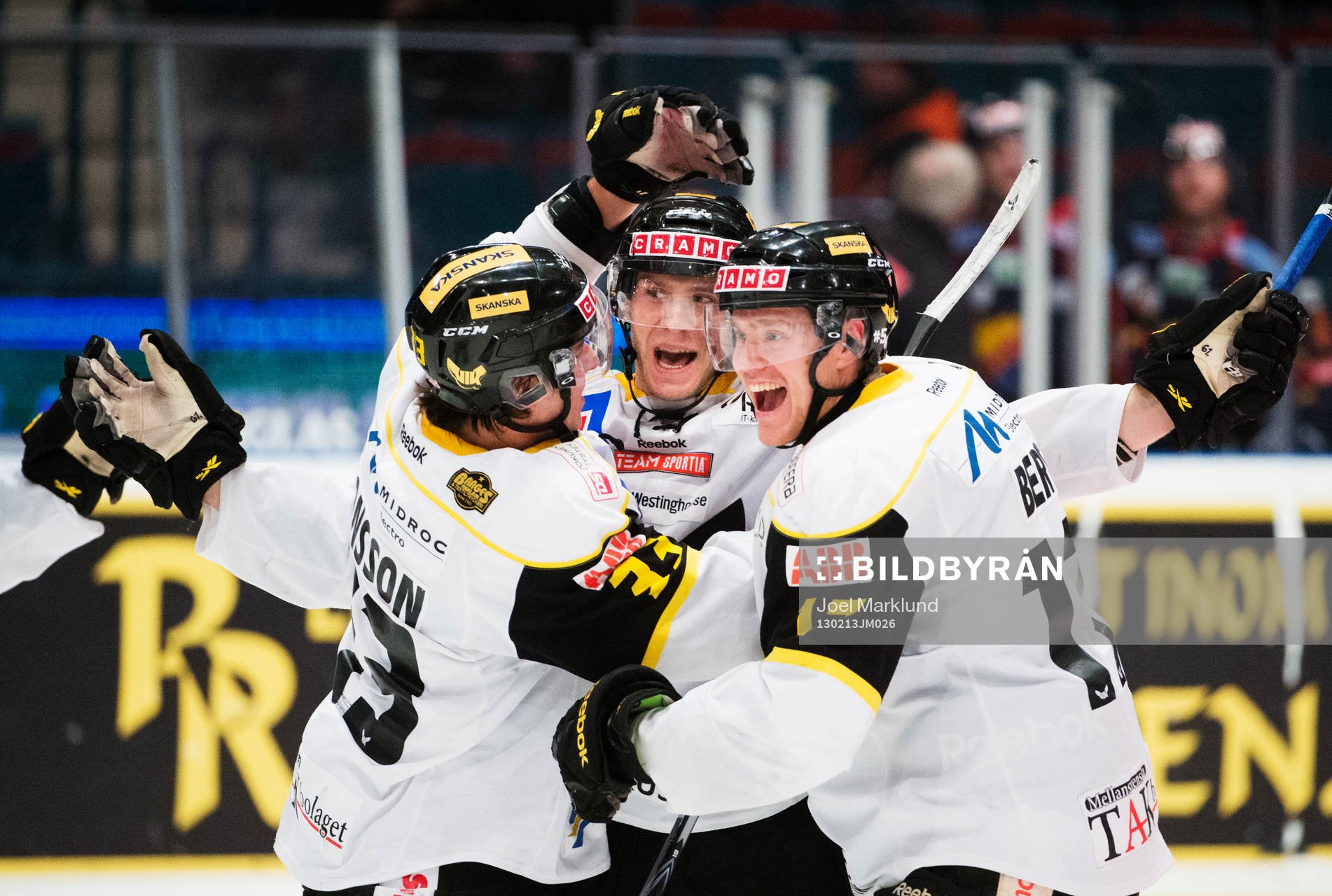 Marcus Jonsson, Matthew Fornataro och Jonte Berg,