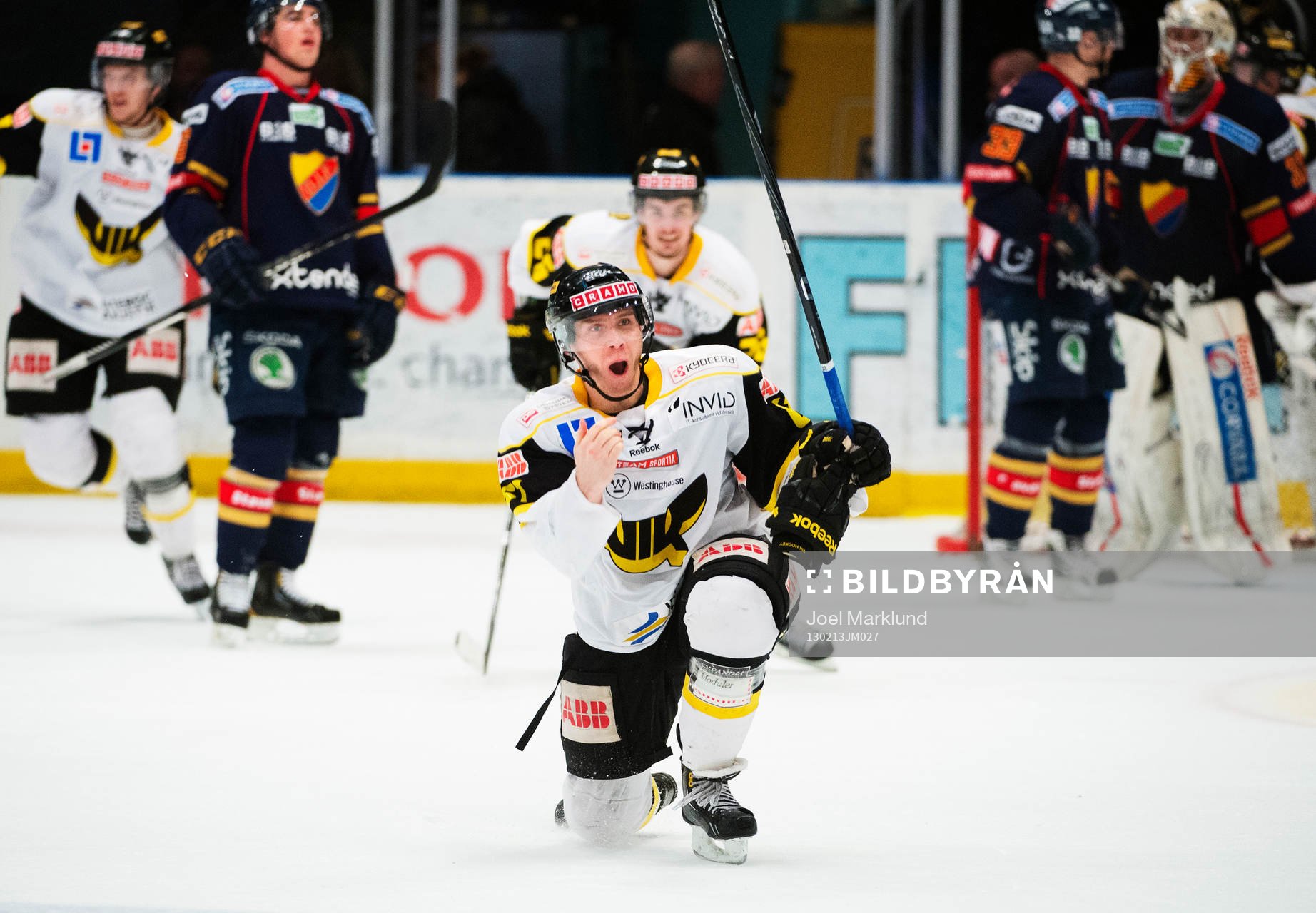 Matthew Fornataro, Västerås, jublar