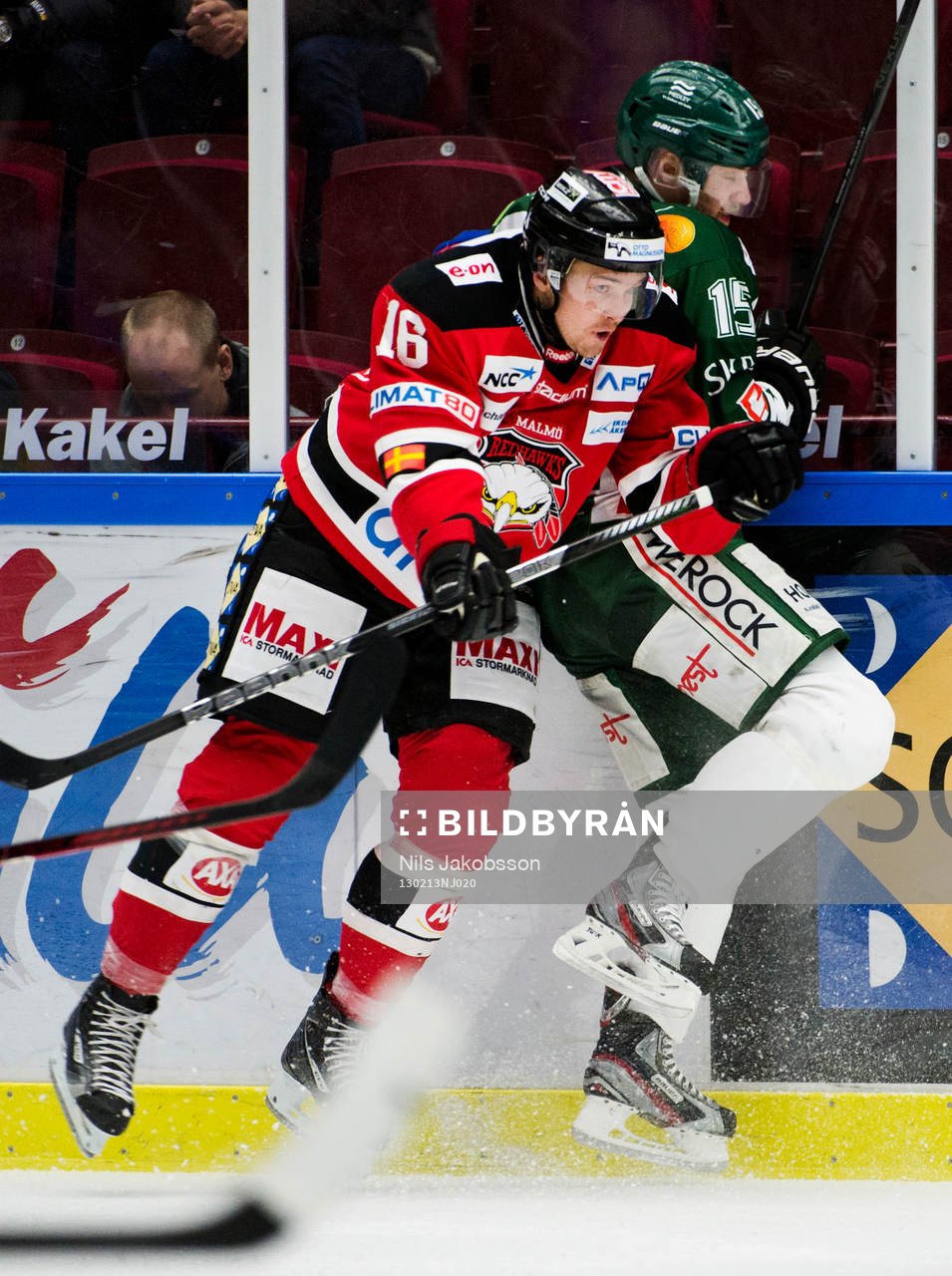 Magnus Häggström, Malmö Redhawks, David Laudius, Tingsryd