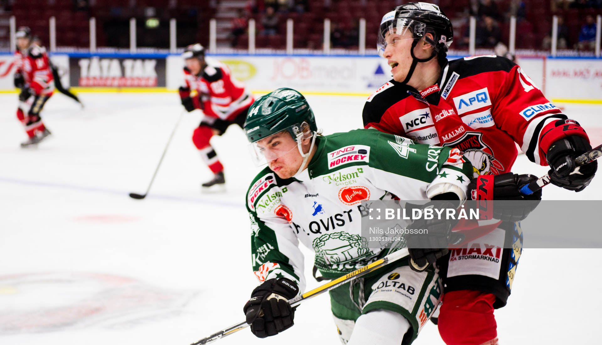 Pontus Netterberg, Tingsryd, Robin Alvarez, Malmö Redhawks