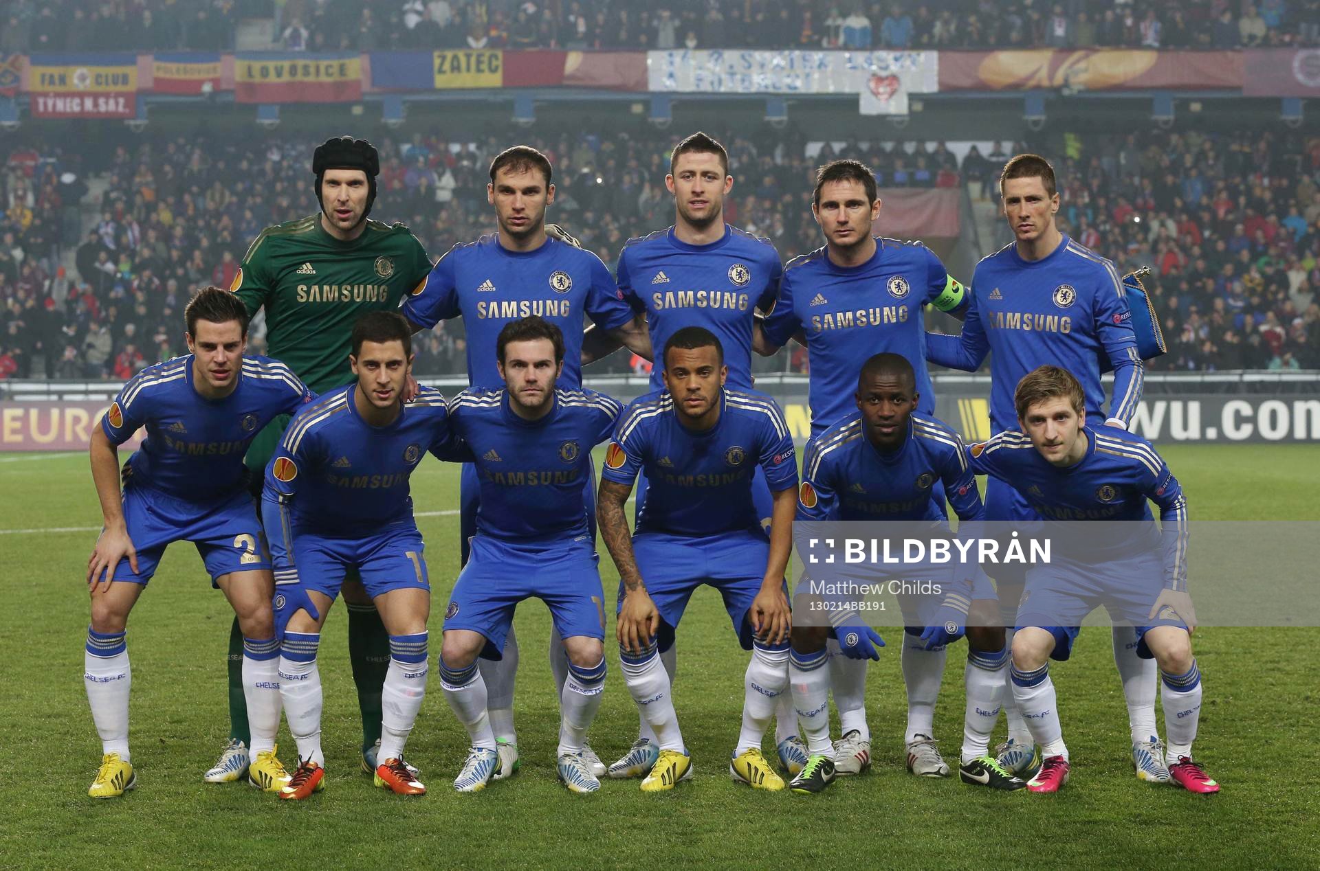  Football - Sparta Prague v Chelsea - UEFA Europa League Second Round First Leg - Toyota Arena, Prague, Czech Republic - 14/2/13