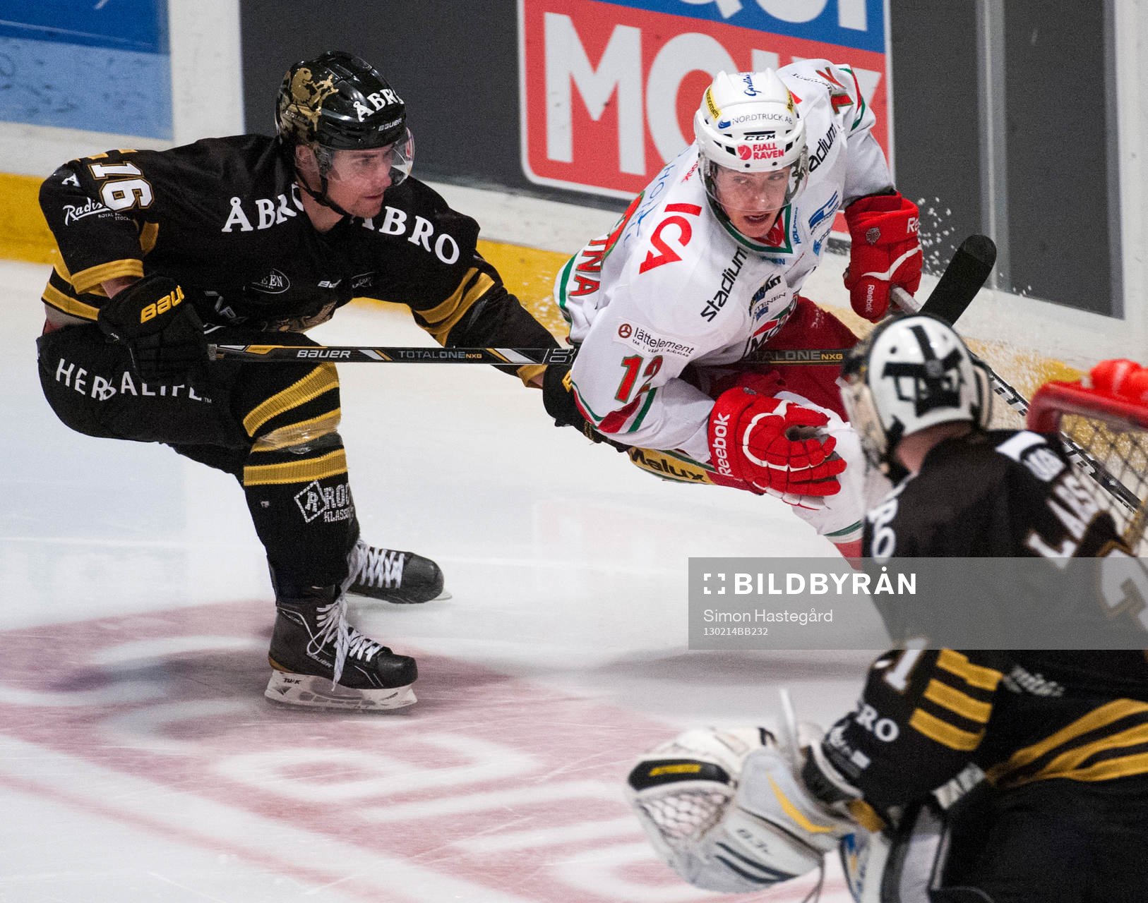 Tobias Viklund, AIK, och Dave Spina, Modo