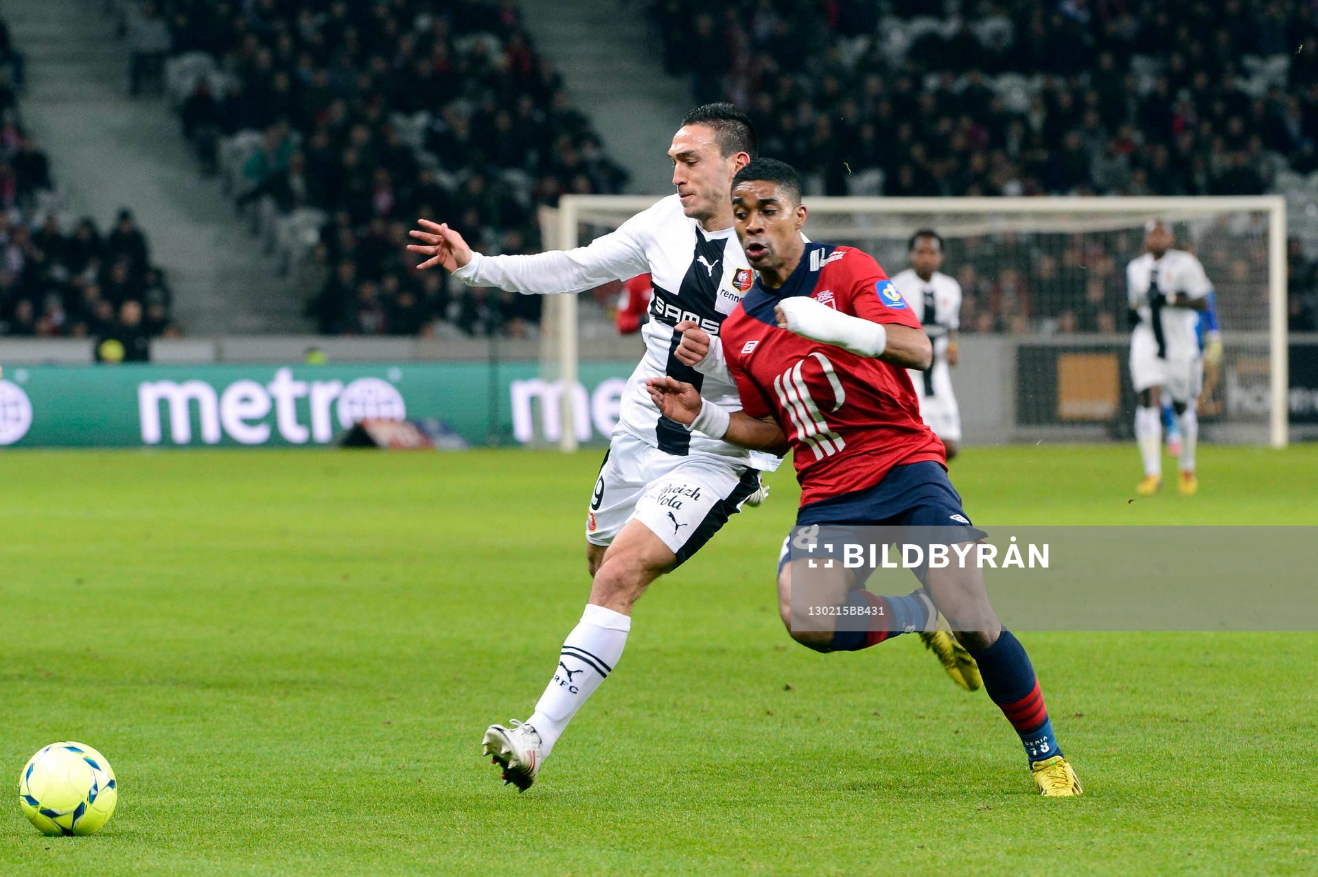 Mevlut ERDING / Franck BERIA - 15.02.2013 - Lille / Rennes
