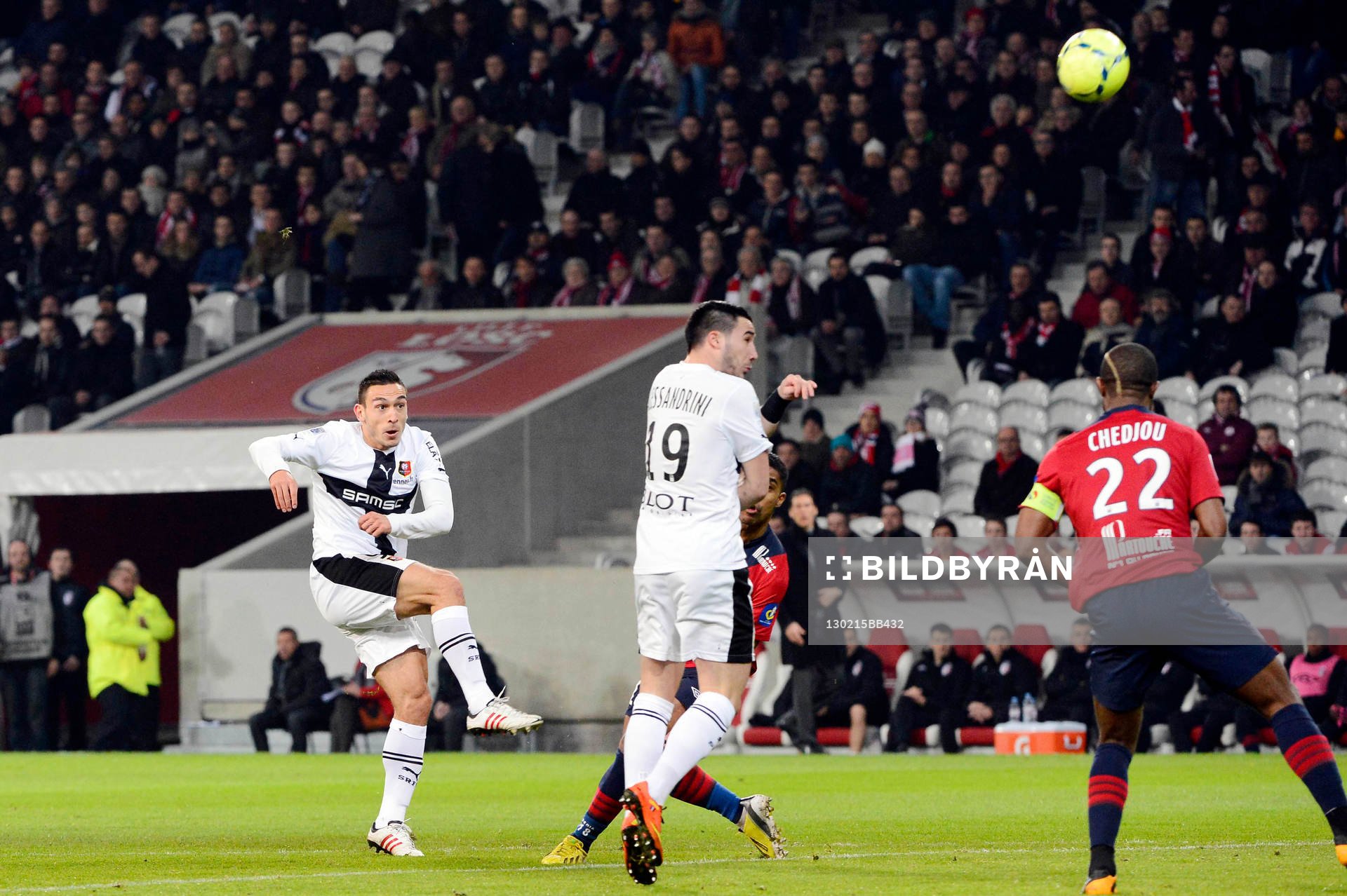 Mevlut ERDING - 15.02.2013 - Lille / Rennes - 25eme