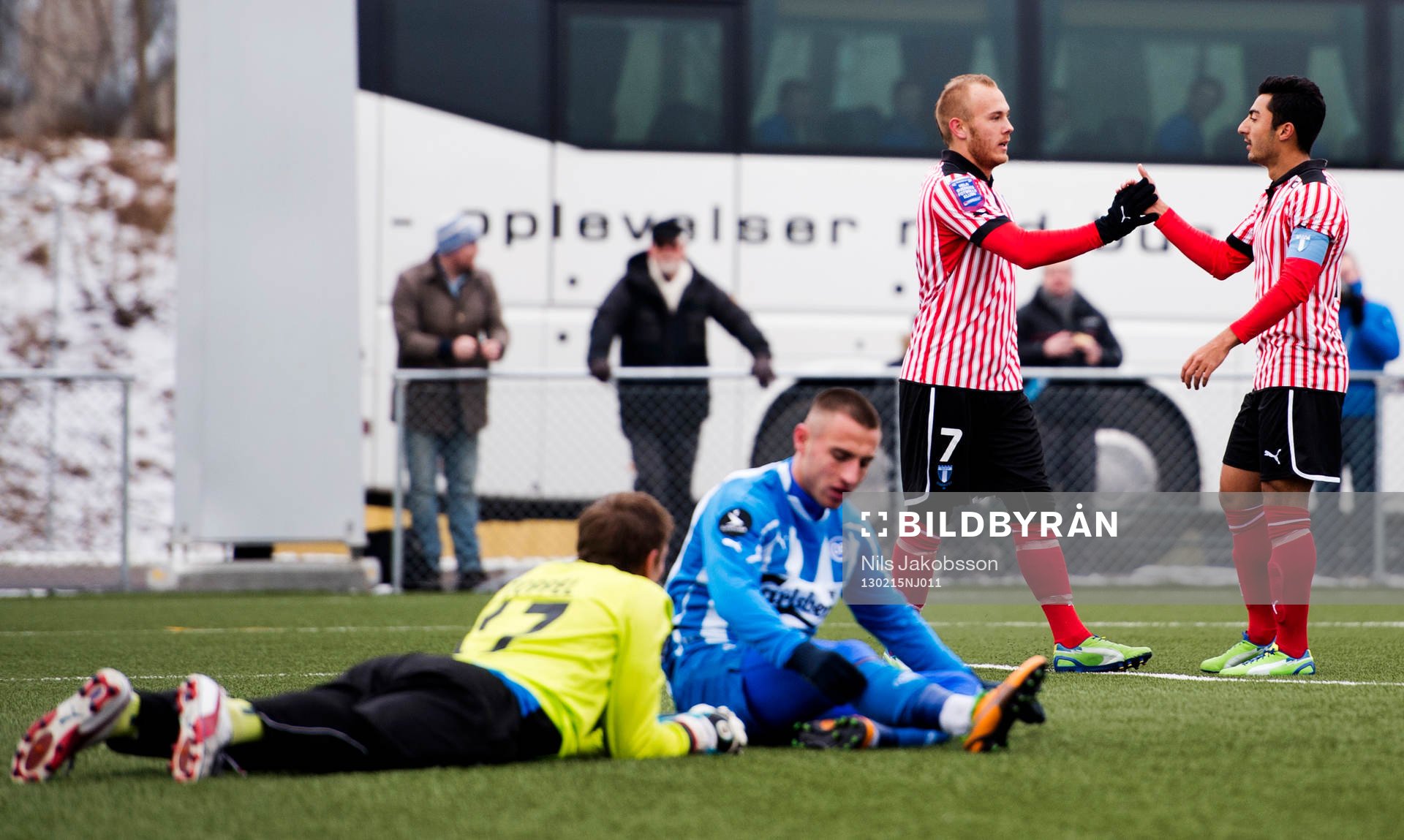 Odense deppar och Magnus Eriksson och Jiloan Hamad, Malmö