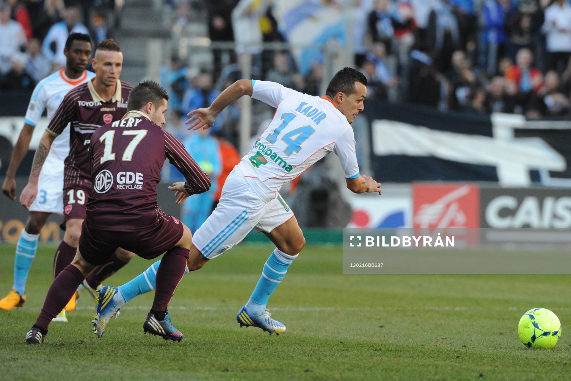 Foued KADIR - 16.02.2013 - Marseille / Valenciennes - 25eme