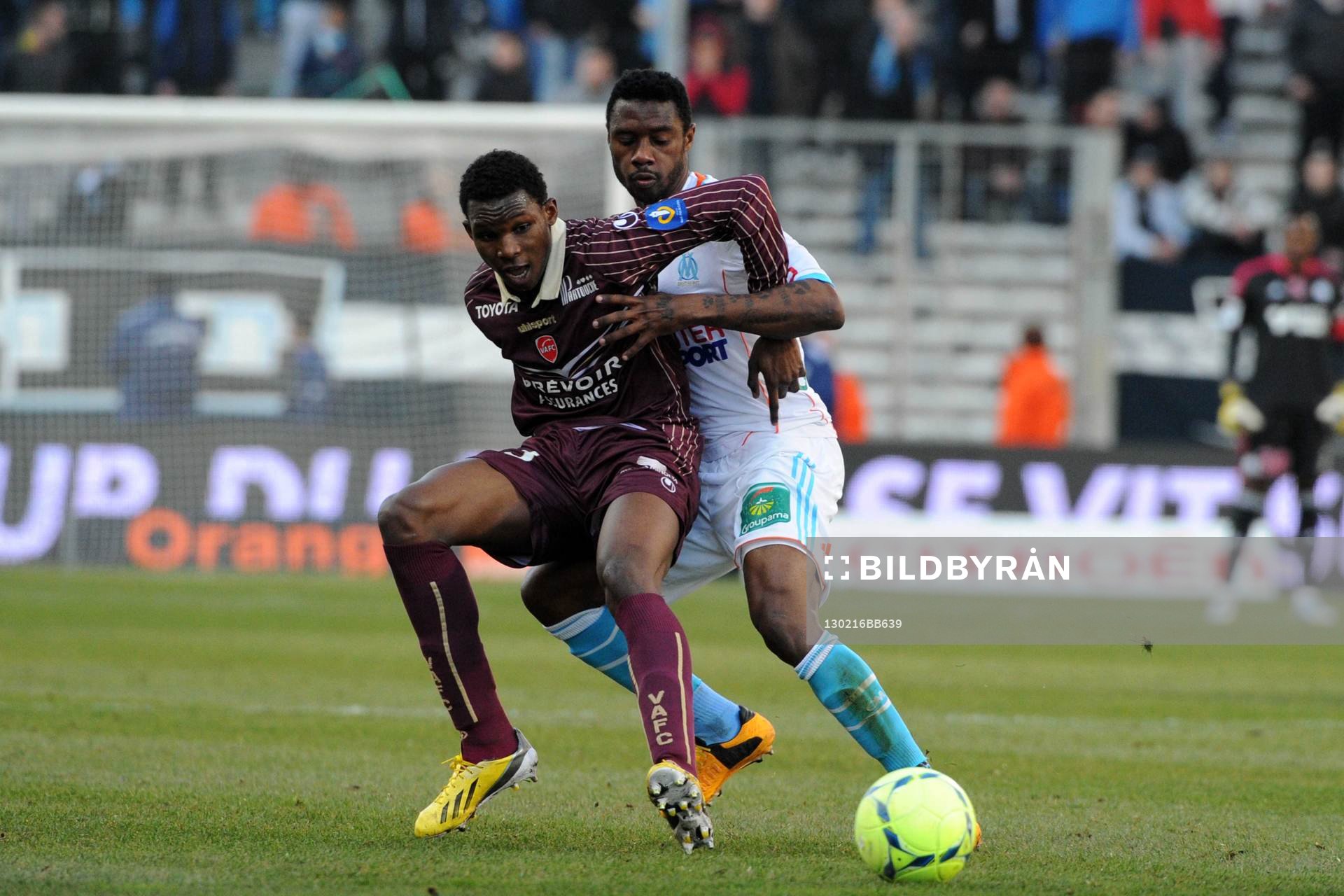 Opa NGUETTE / Nicolas NKOULOU - 16.02.2013 - Marseille /