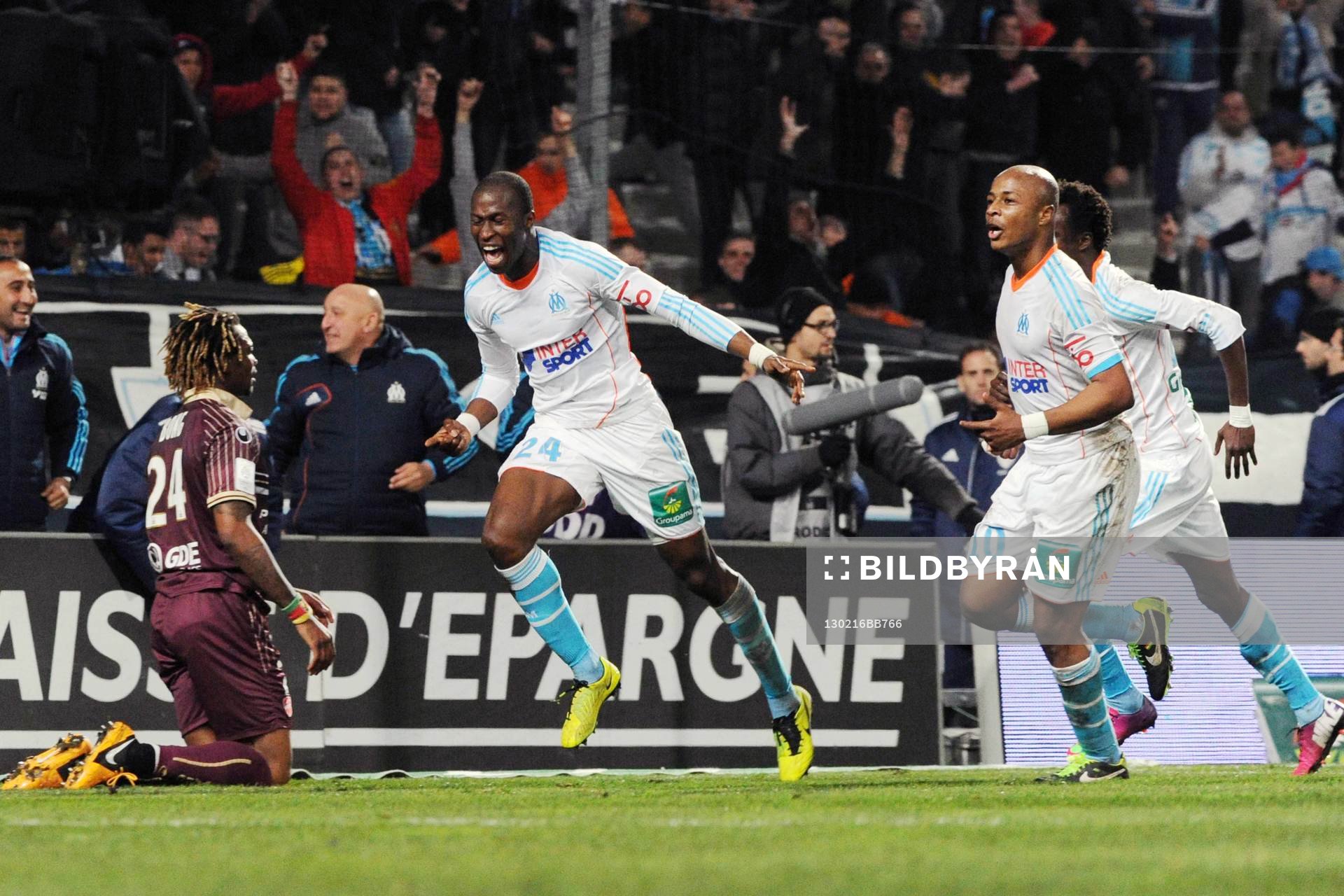Rod FANNI   - 16.02.2013 - Marseille / Valenciennes - 25eme