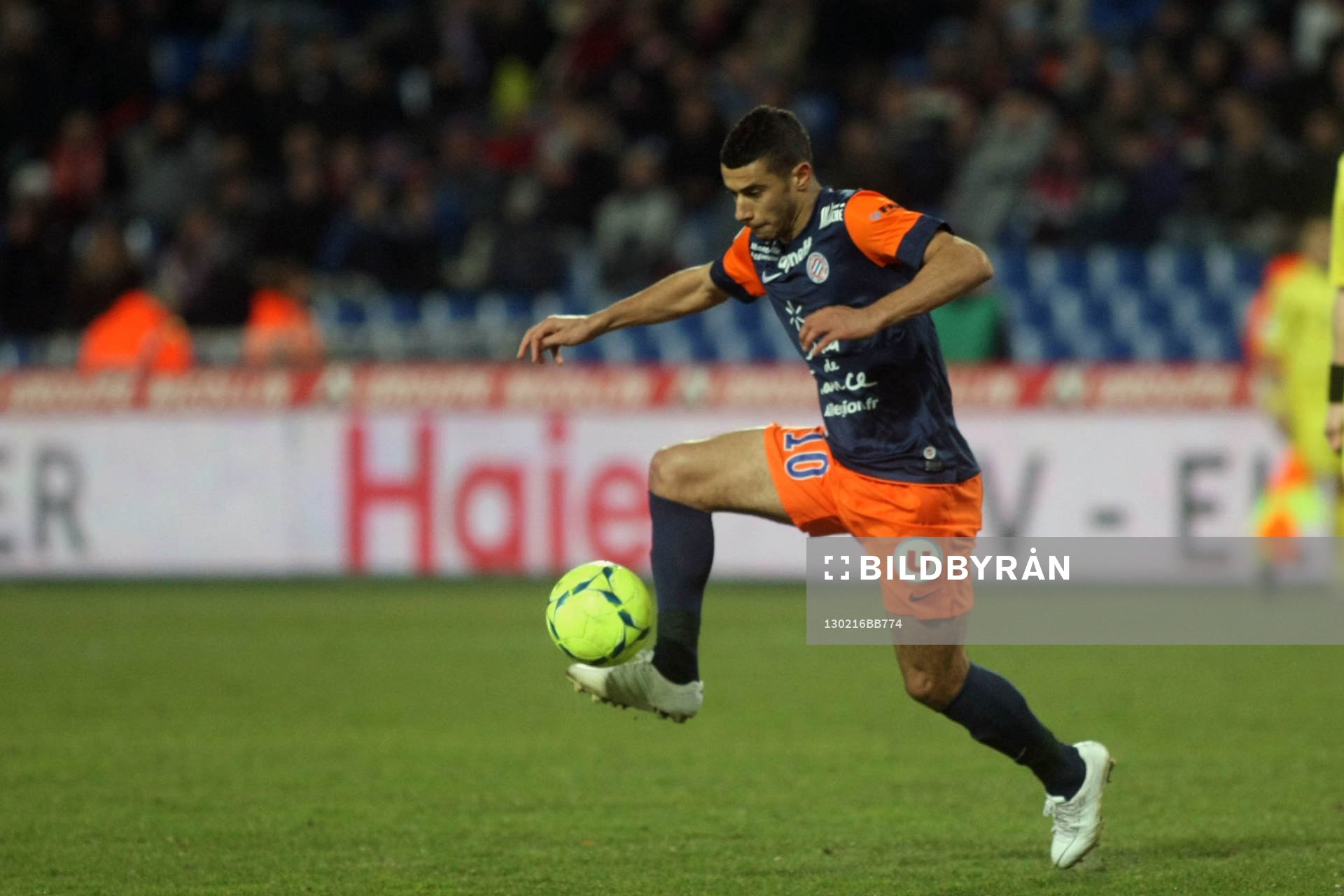 Younes BELHANDA - 16.02.2013 - Montpellier / Nancy - 25eme