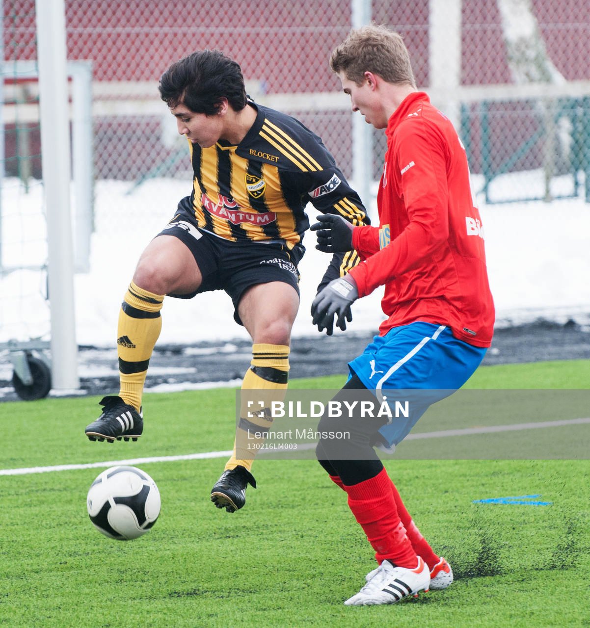 Fotboll, träningsmatch, IFK Hässleholm - Höganäs: Diego Delgado, IFK Hässleholm