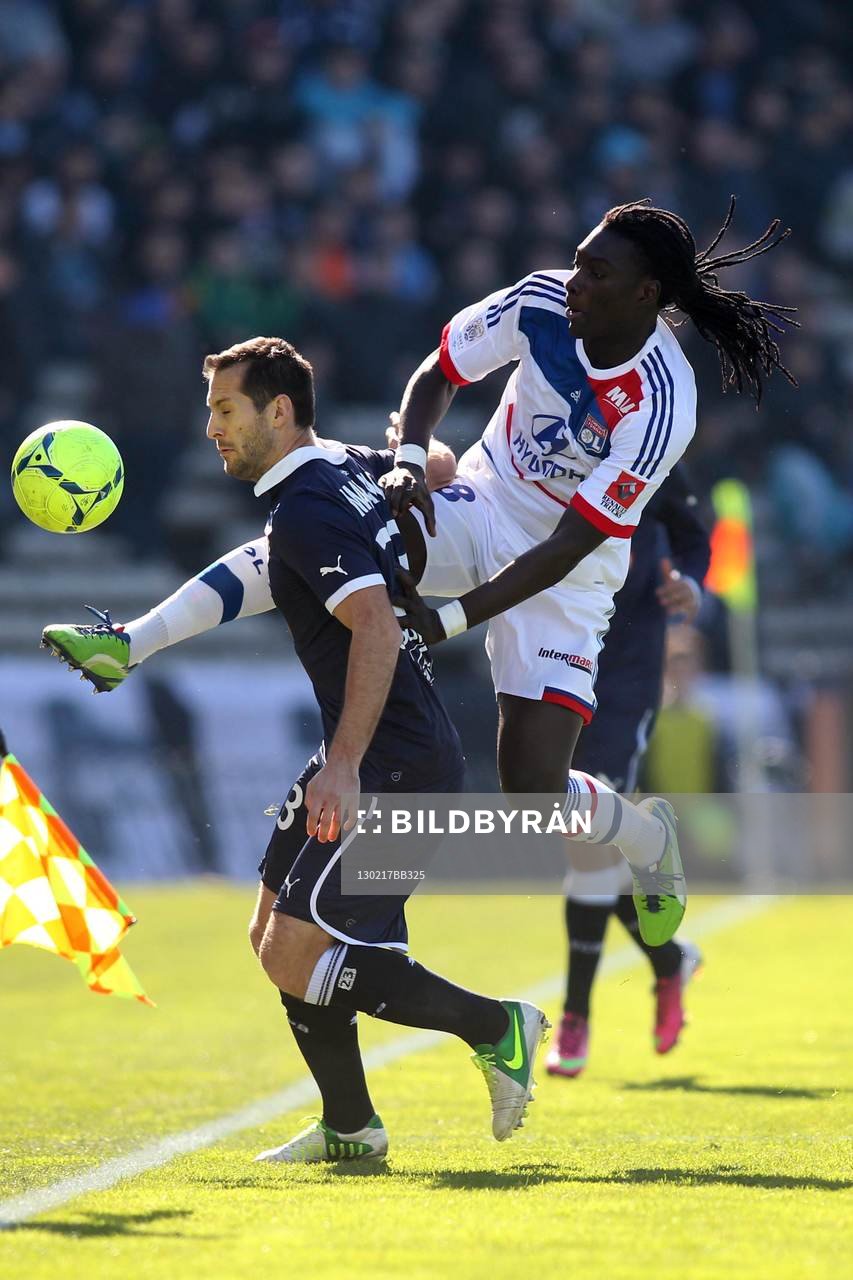 Marc Planus / Bafetimbi Gomis - 17.02.2013 - Bordeaux /