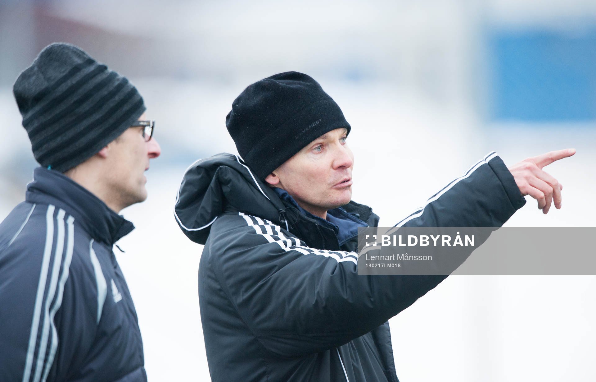 Thomas Mårtensson, tränare, Vittsjö och Ulf Jacobsson,