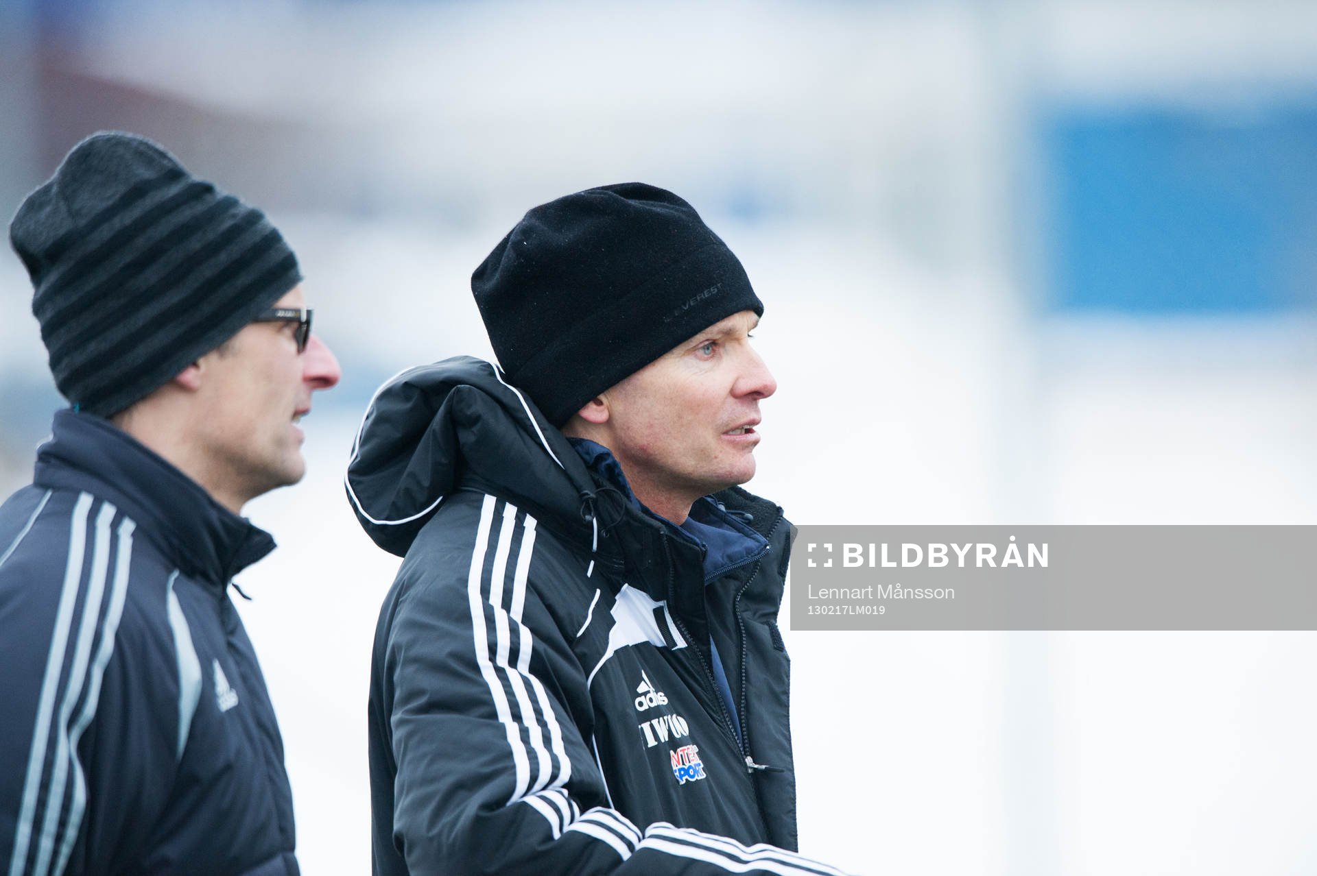 Thomas Mårtensson, tränare, Vittsjö och Ulf Jacobsson,