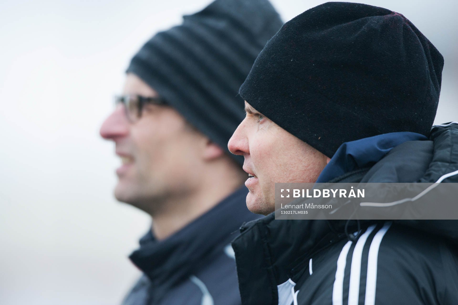 Thomas Mårtensson, tränare, Vittsjö och Ulf Jacobsson,