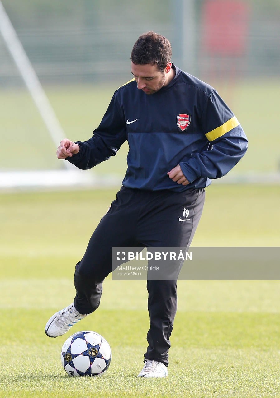 Football - Arsenal Training - Arsenal Training Ground -