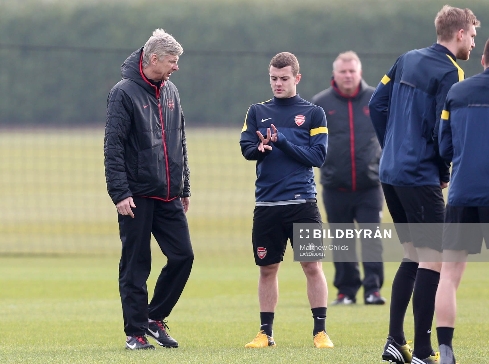 Football - Arsenal Training - Arsenal Training Ground -