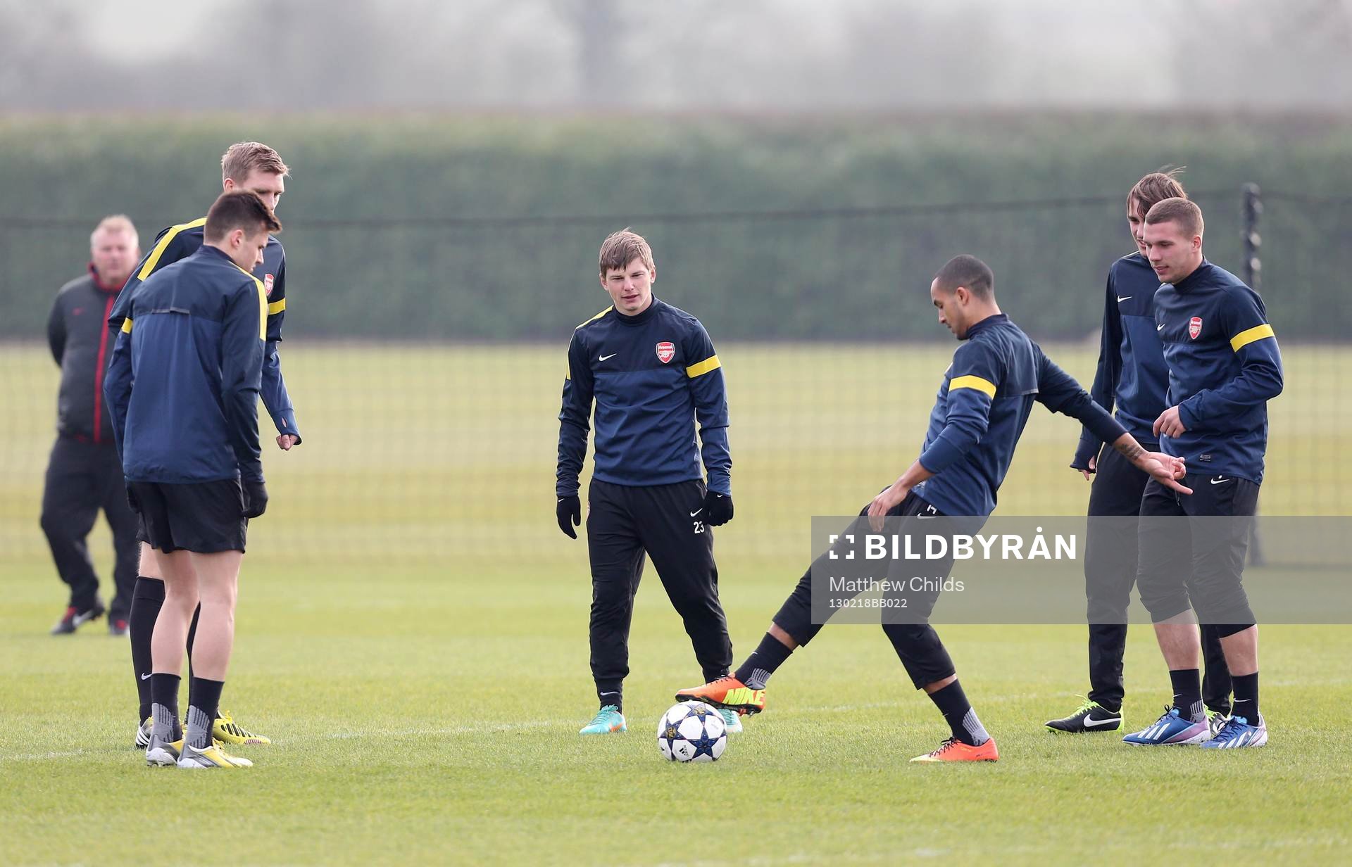 Football - Arsenal Training - Arsenal Training Ground -