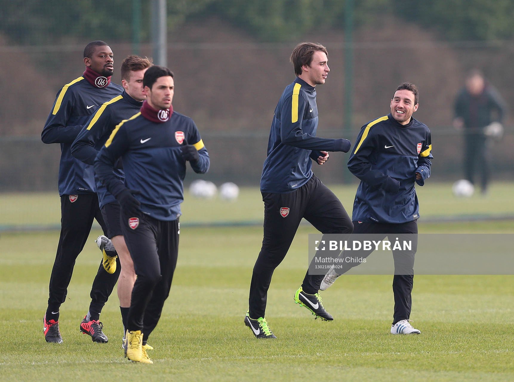 Football - Arsenal Training - Arsenal Training Ground -