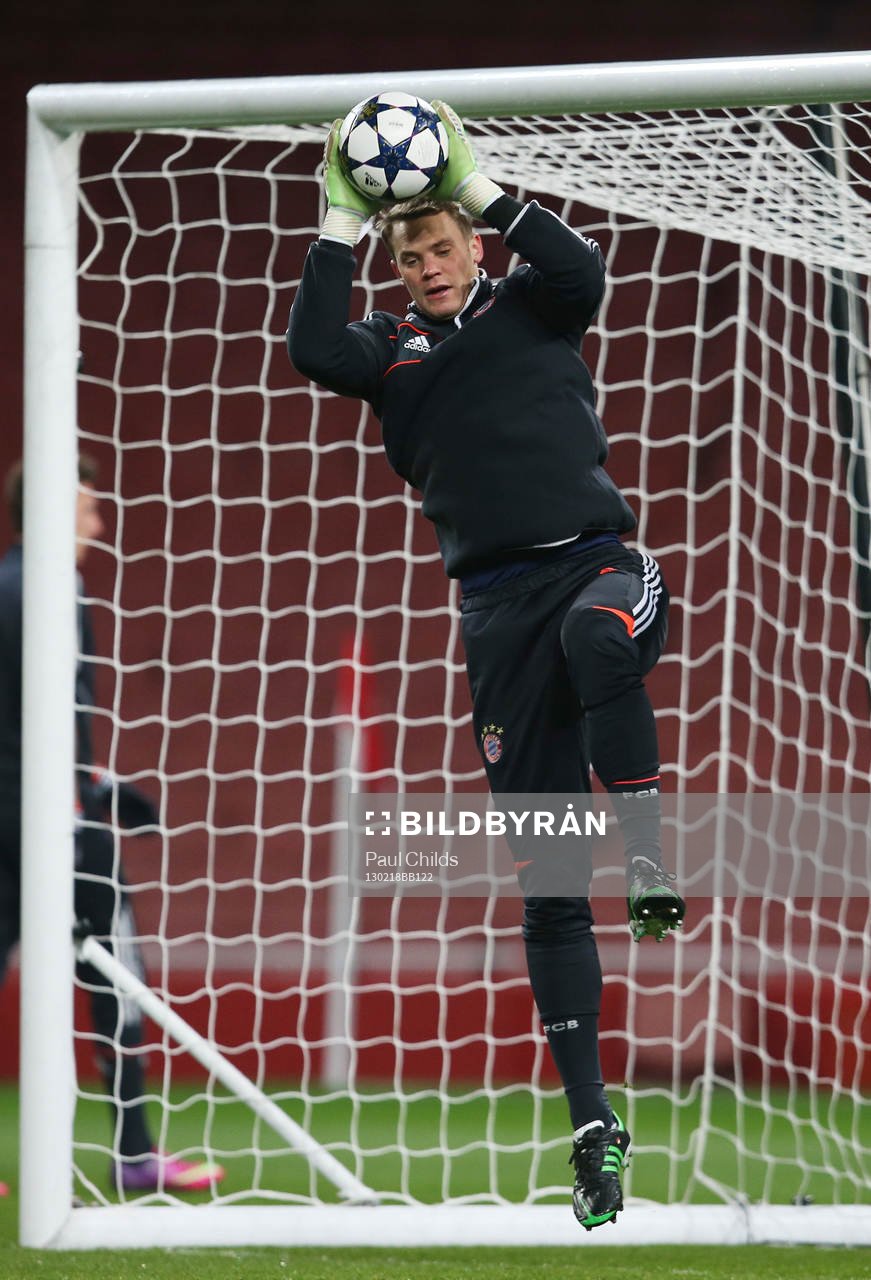 Football - Bayern Munich Training - Emirates Stadium,