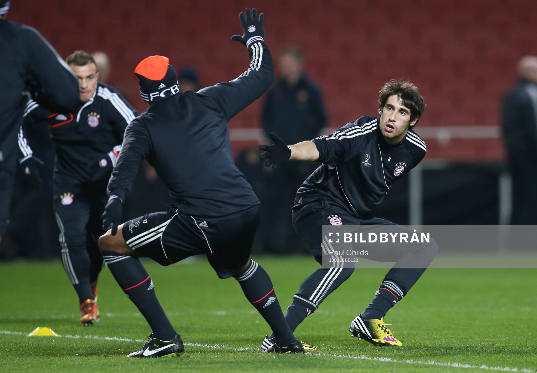 Football - Bayern Munich Training - Emirates Stadium,