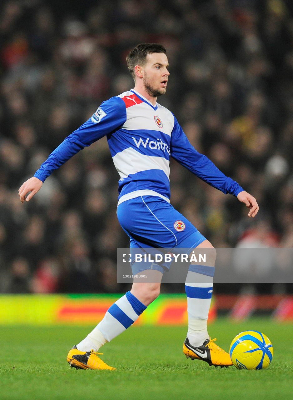Danny Guthrie - 18.02.2013 - Manchester United / Reading -