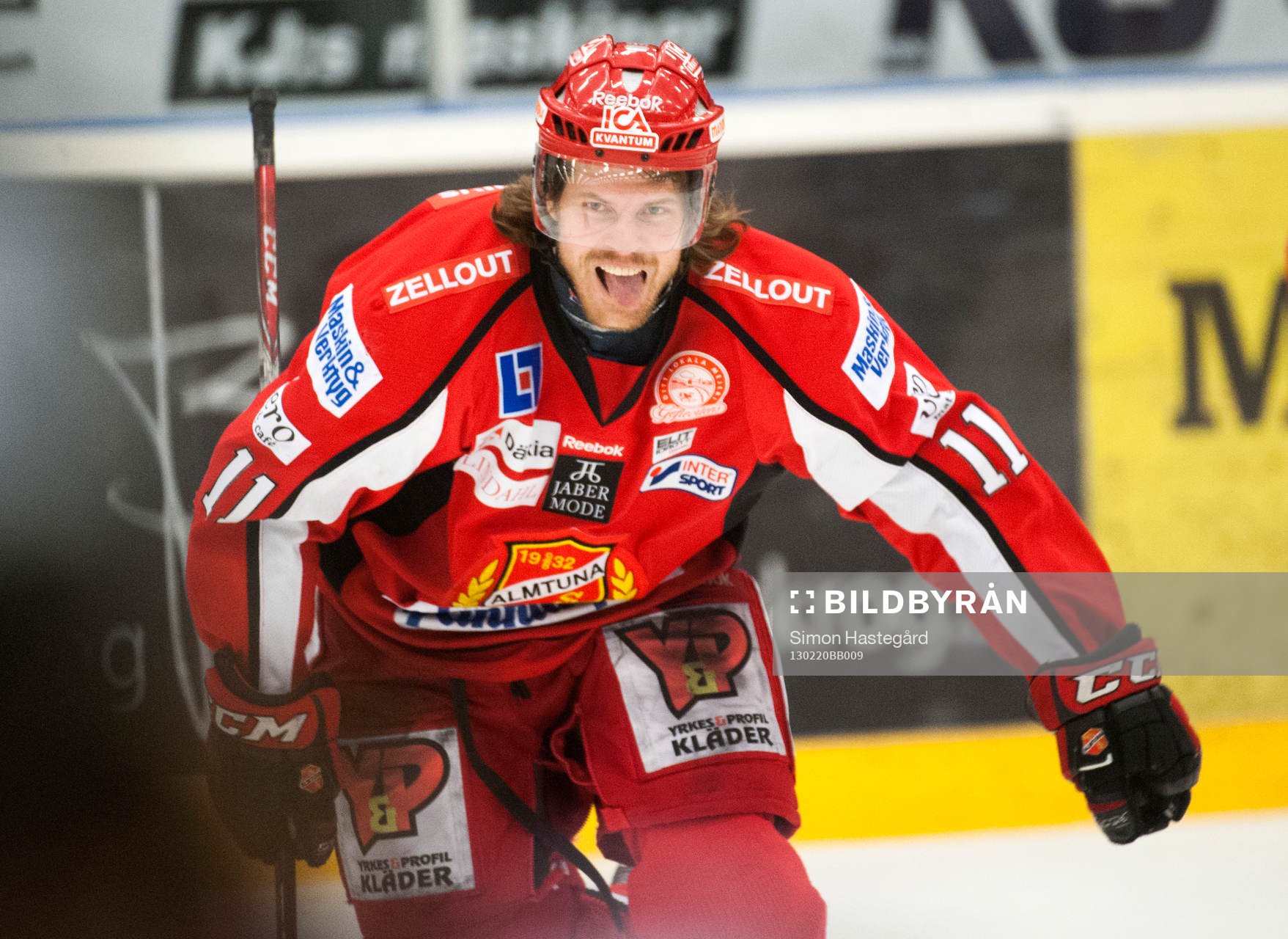 Johan Berggren, Almtuna, är glad