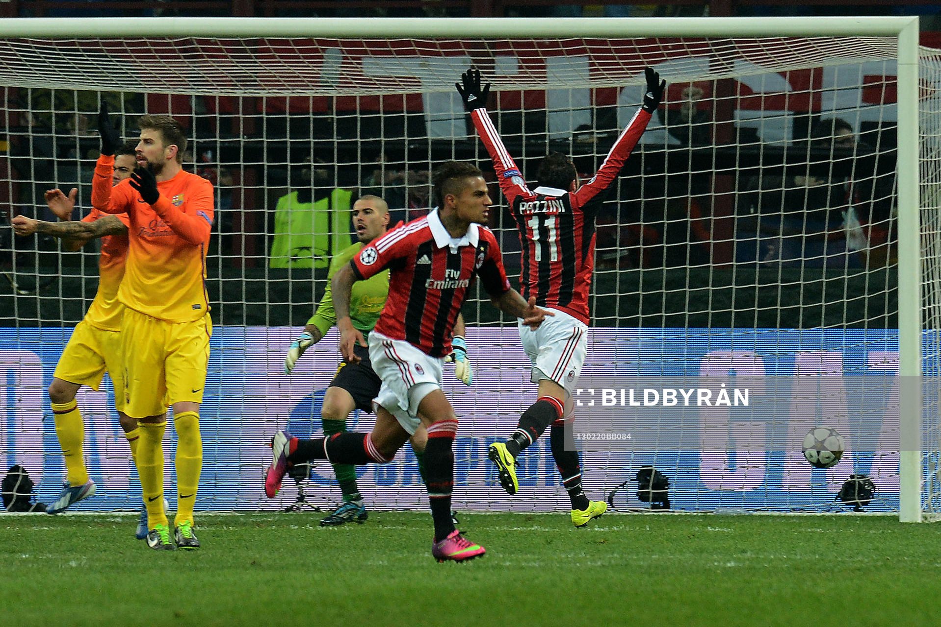 Kevin Prince Boateng - 20.02.2013  -  Milan AC / Barcelone