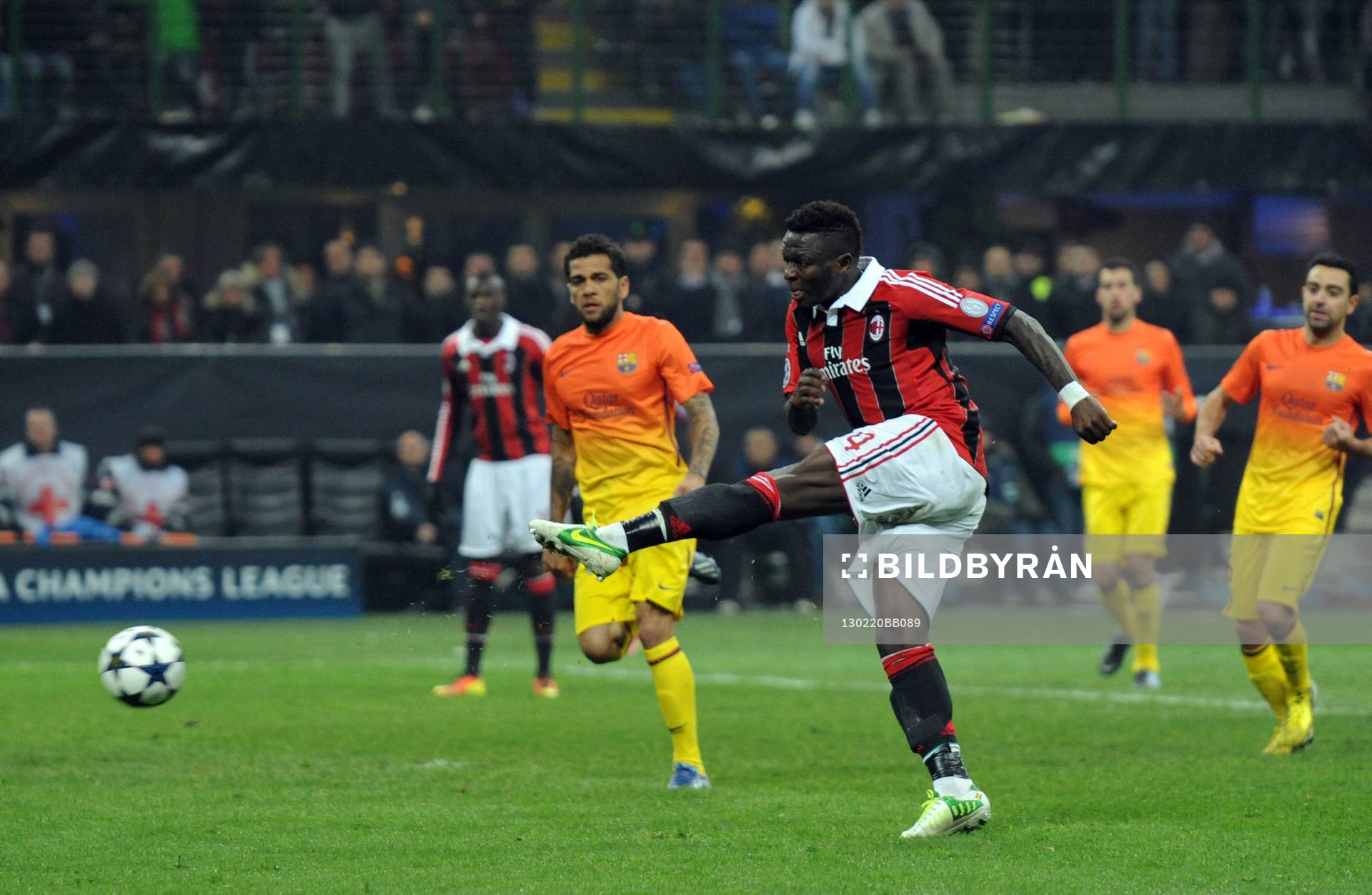 But Sulley Muntari  - 20.02.2013  -  Milan AC / Barcelone -