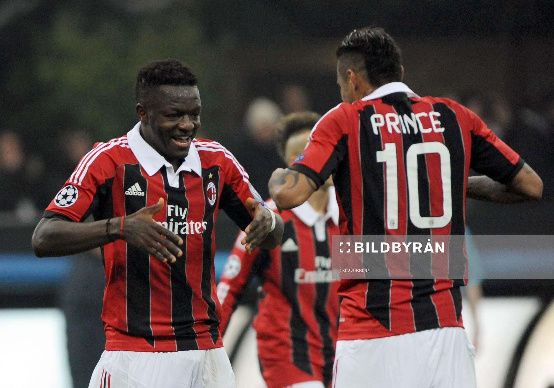 Joie Sulley Muntari / Kevin Prince Boateng  - 20.02.2013  -