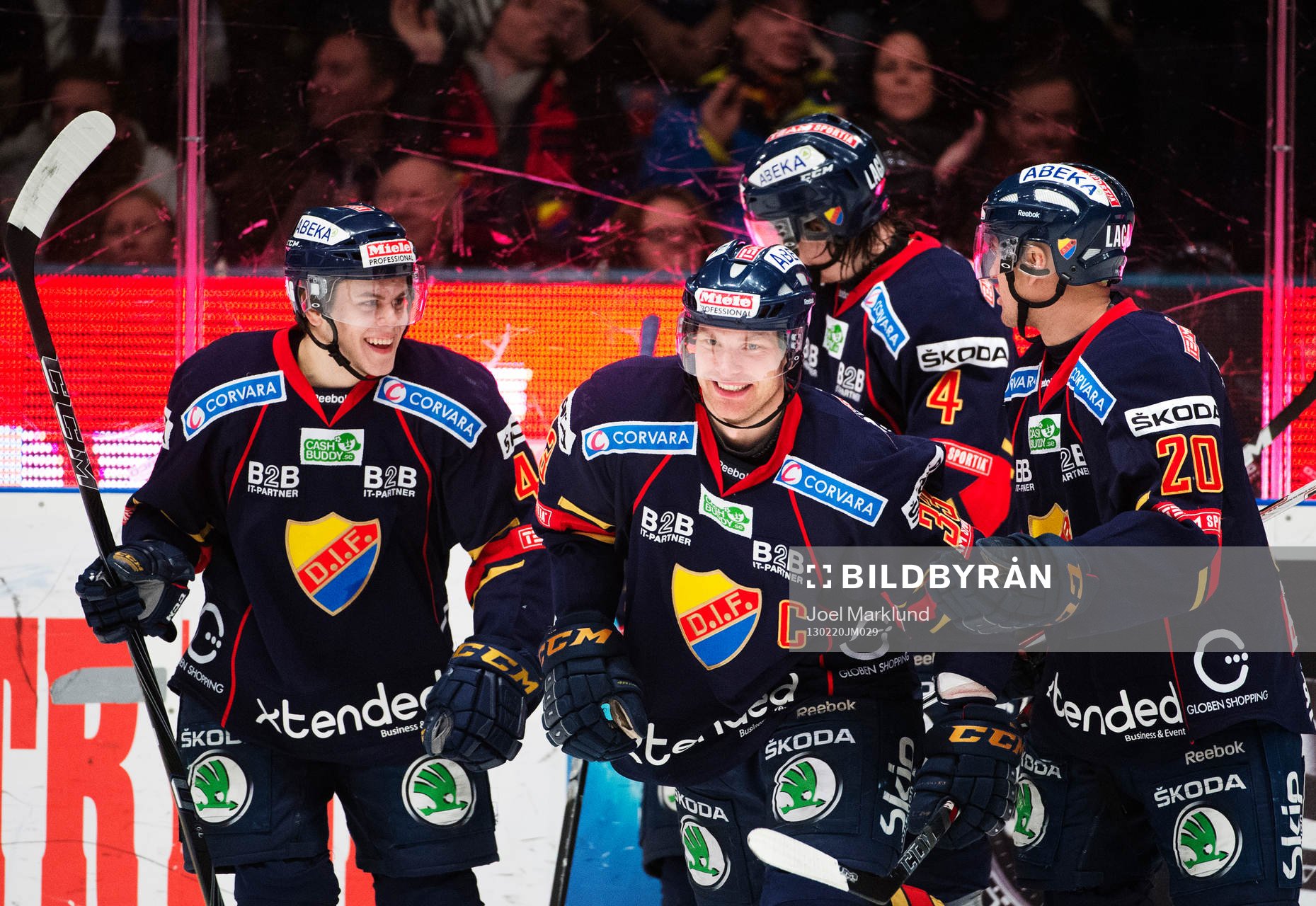 Pontus Åberg, Timmy Pettersson, Elias Granath och