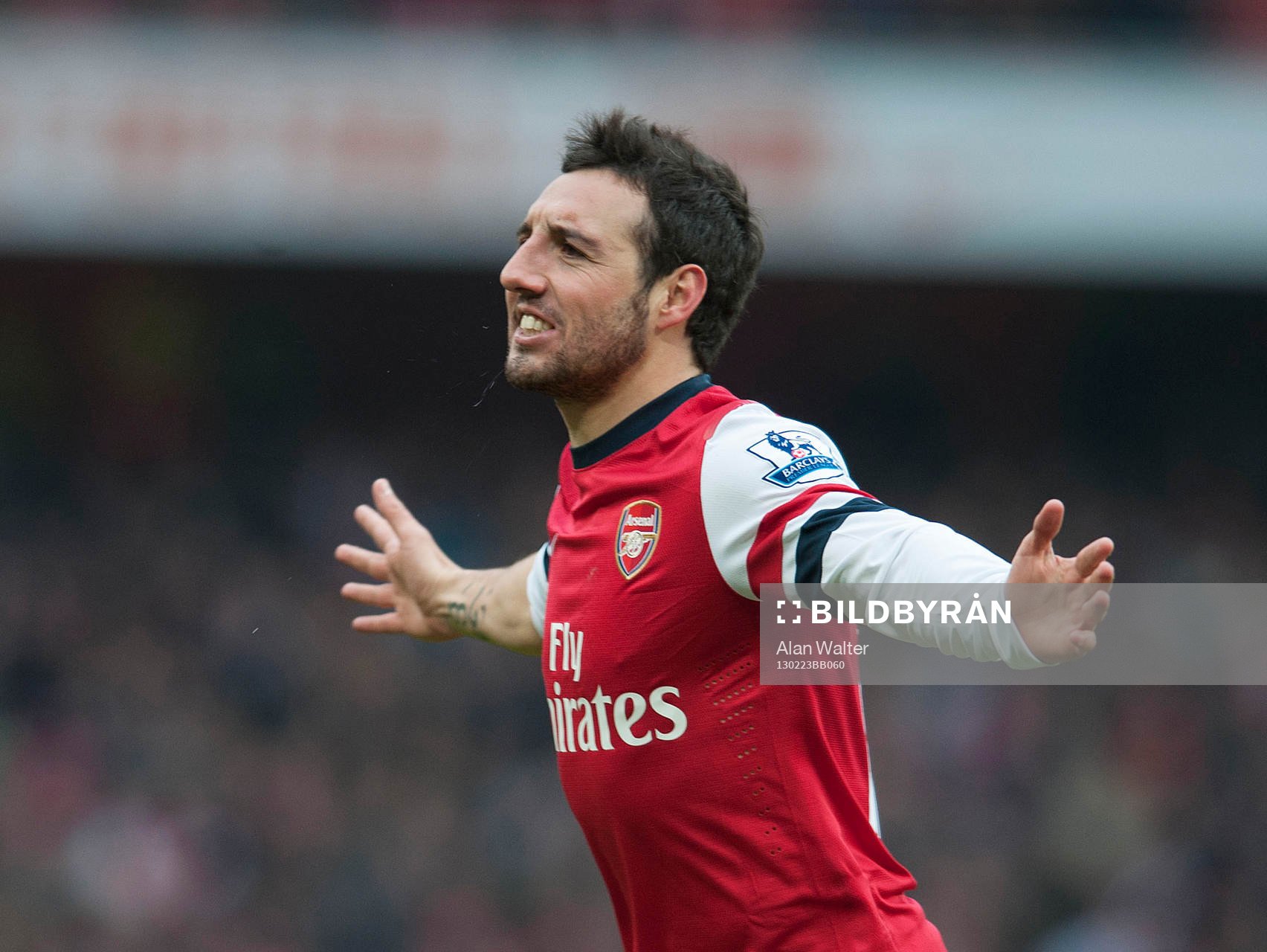 Football - Arsenal v Aston Villa - Barclays Premier League