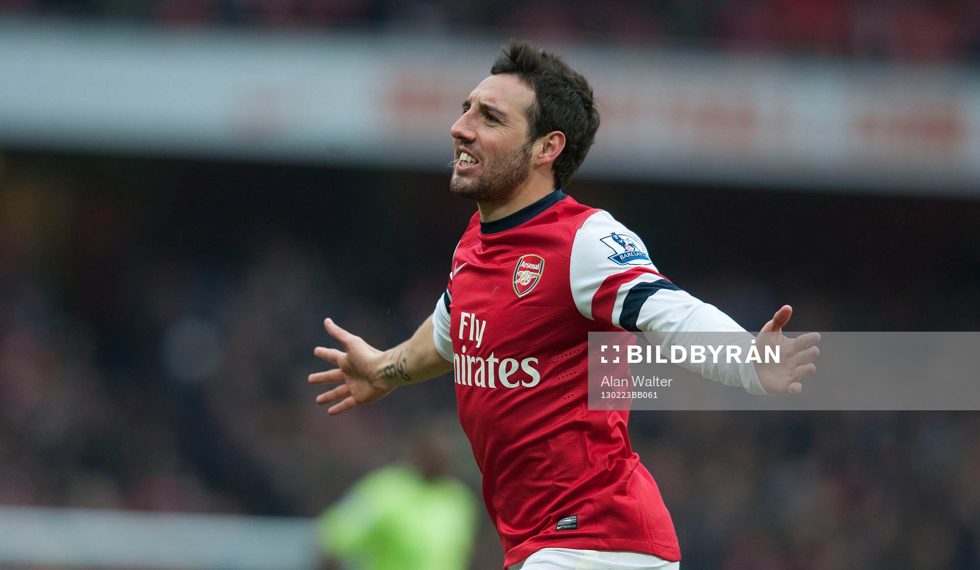 Football - Arsenal v Aston Villa - Barclays Premier League