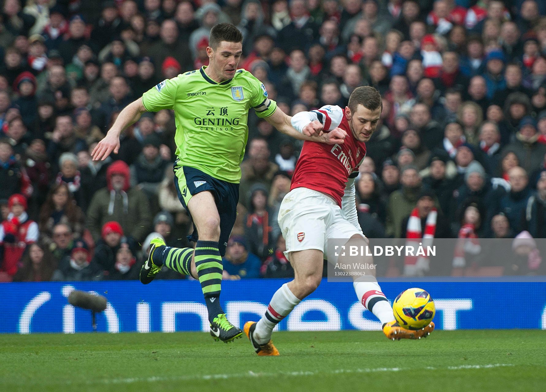 Football - Arsenal v Aston Villa - Barclays Premier League