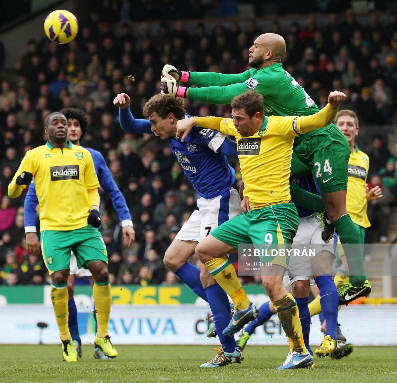 Football - Norwich City v Everton - Barclays Premier League