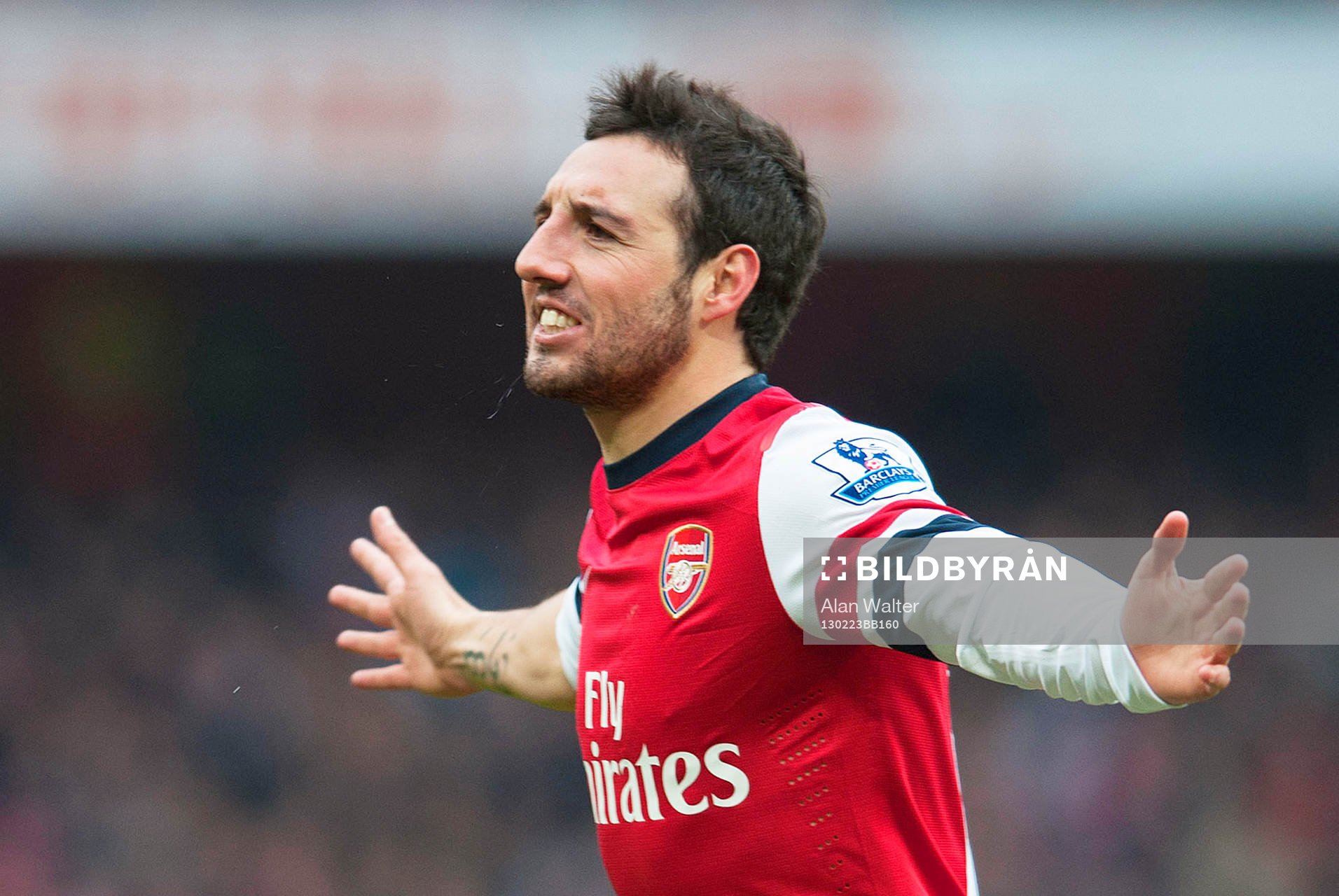Football - Arsenal v Aston Villa - Barclays Premier League