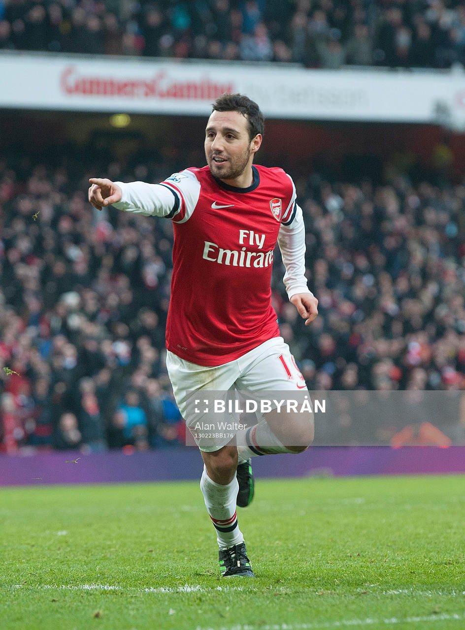 Football - Arsenal v Aston Villa - Barclays Premier League