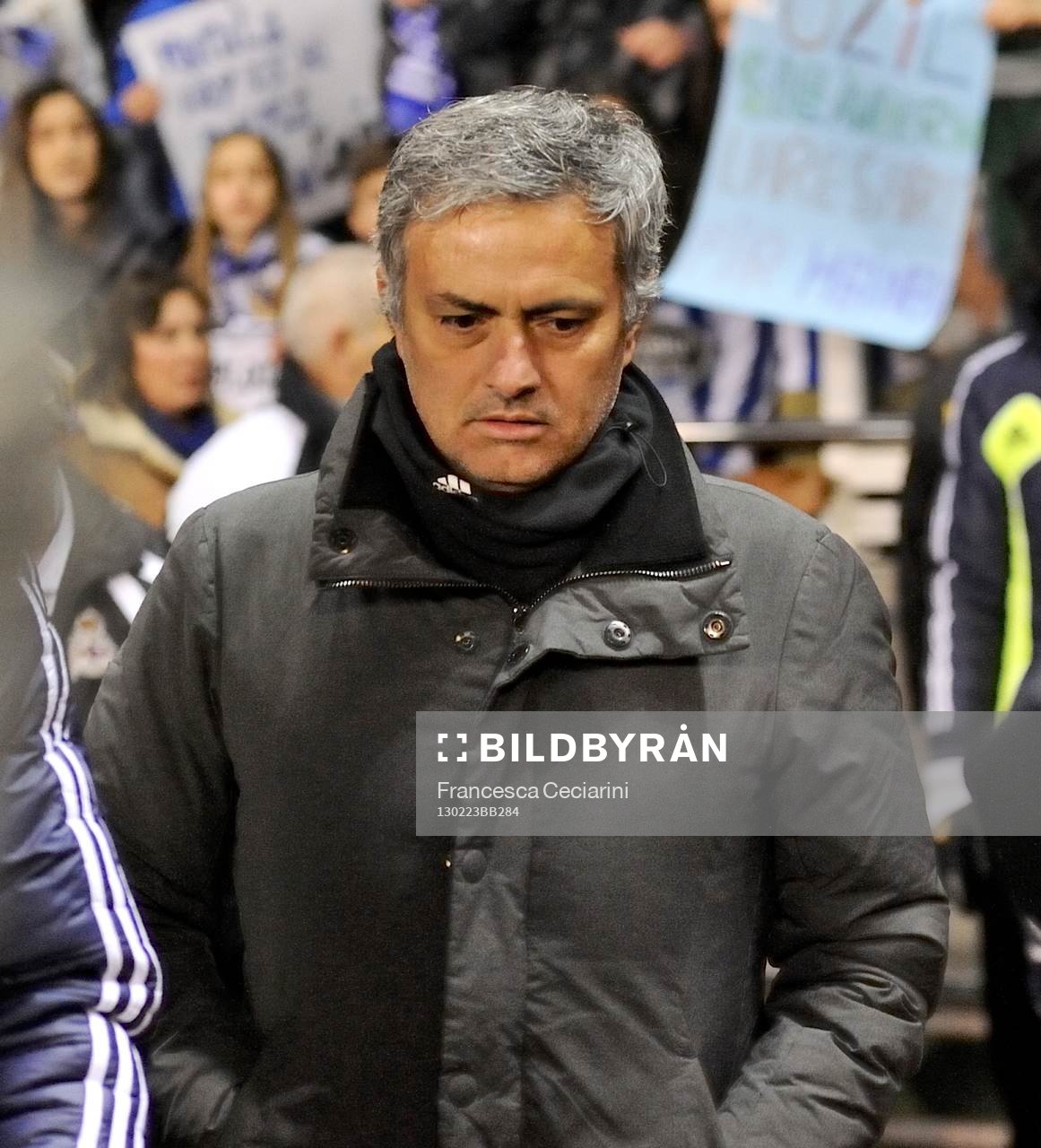Jose Mourinho, coach and manager of Real Madrid, in the