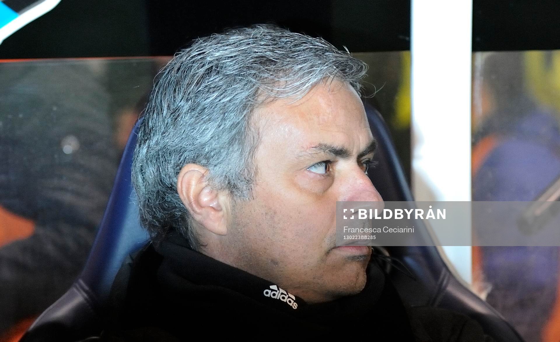 Jose Mourinho, coach and manager of Real Madrid, in the