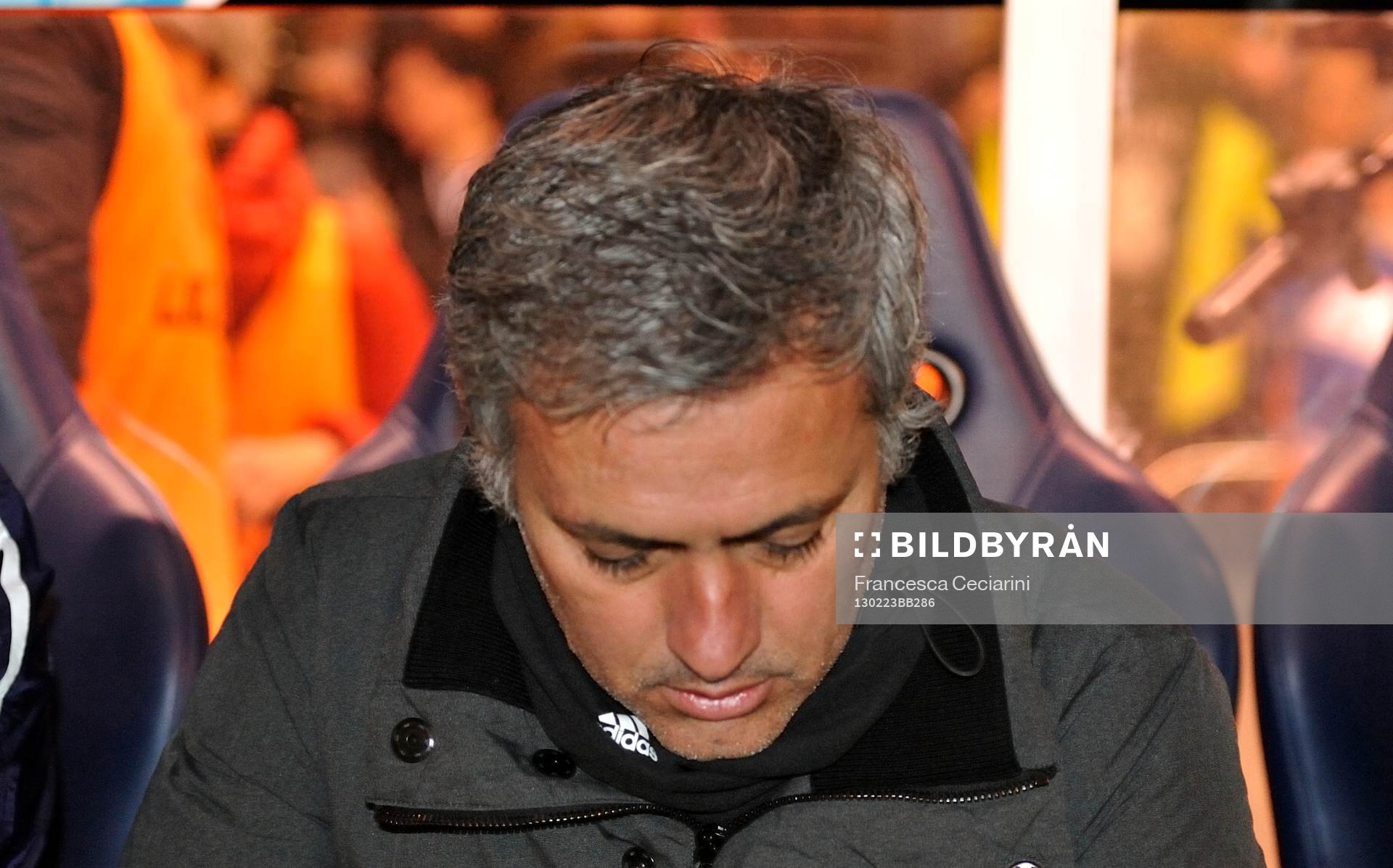 Jose Mourinho, coach and manager of Real Madrid, in the