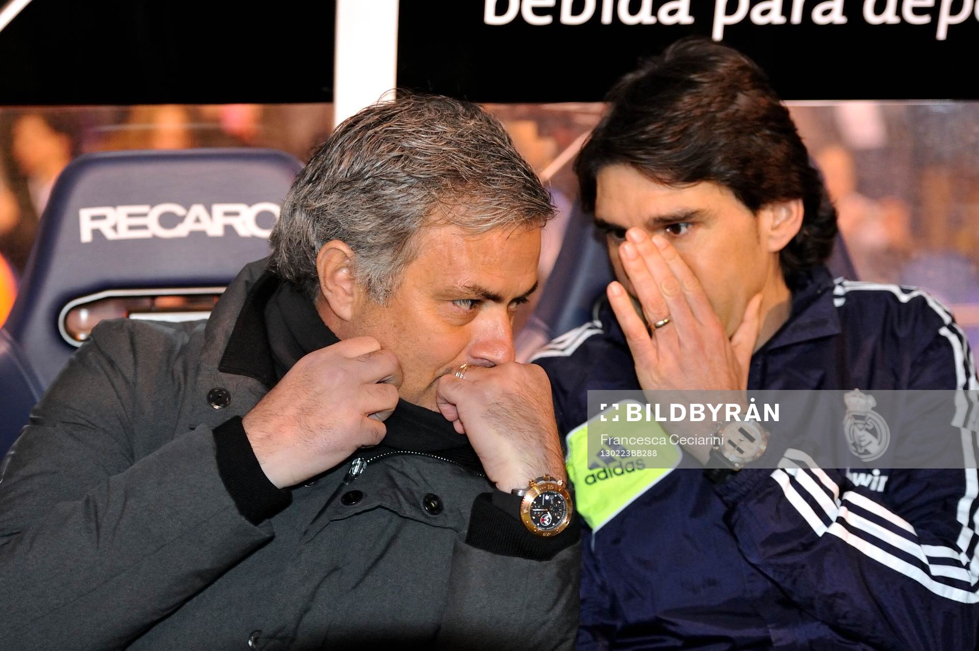 Jose Mourinho, coach and manager of Real Madrid, in the