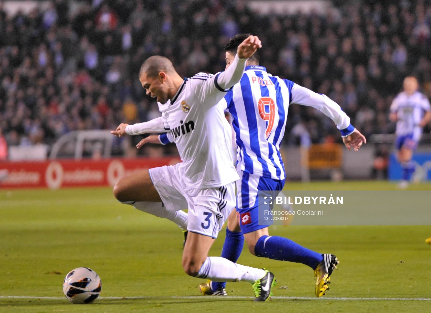 Pepe and Pizzi in a contrast - Deportivo La Coruna - Real